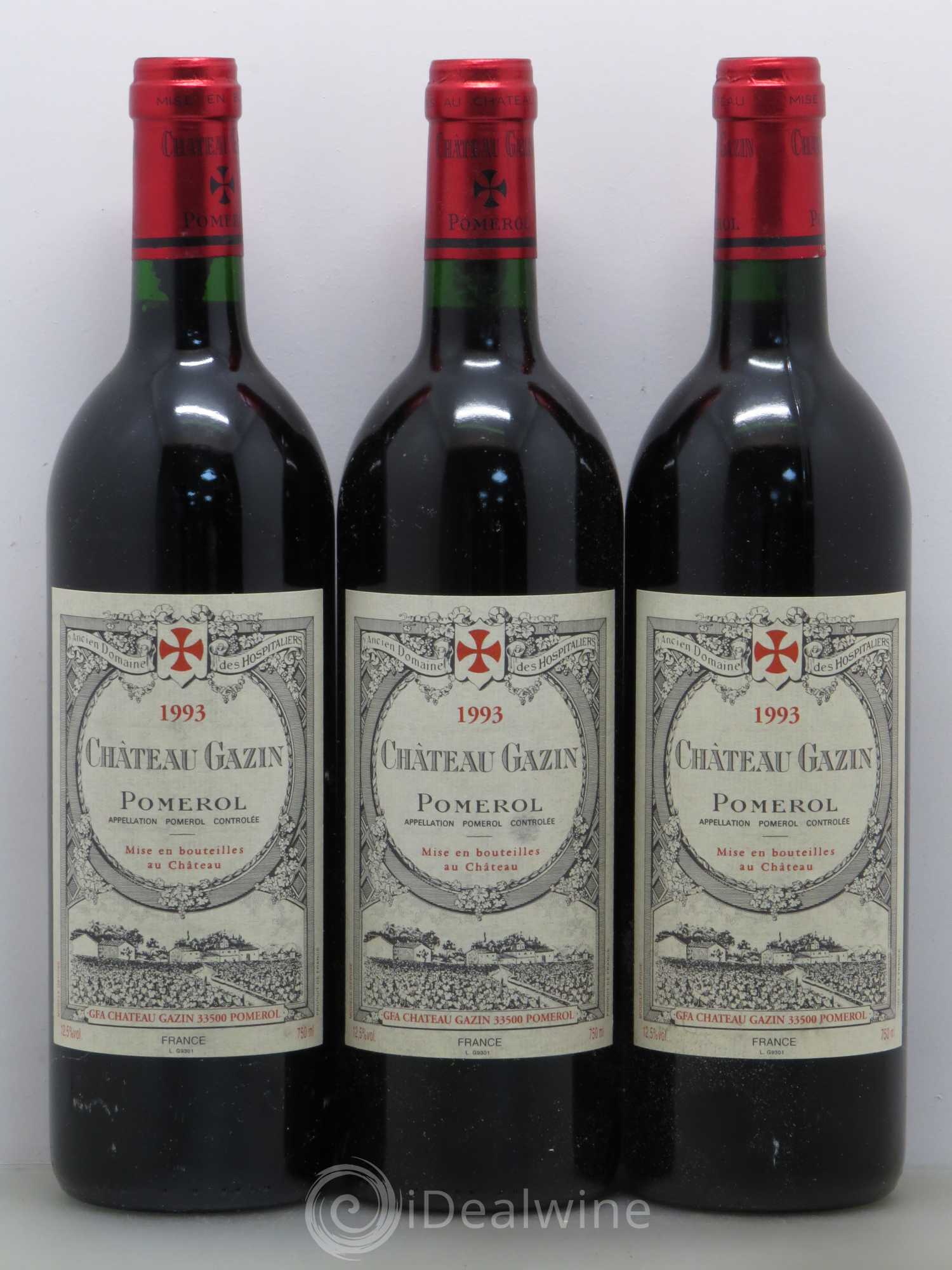 Château Gazin 1993 - Lot de 12 bouteilles - 4
