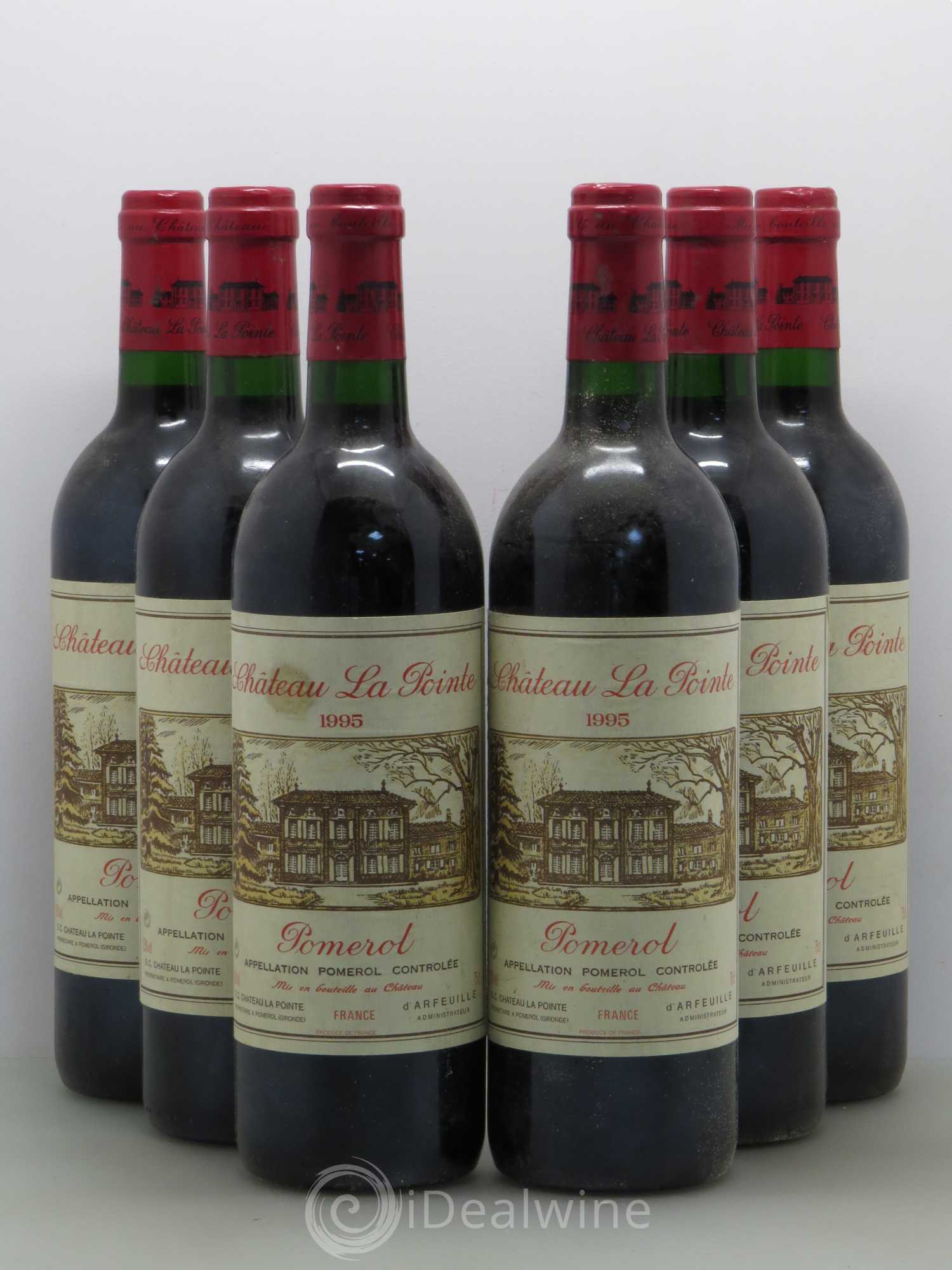 Château la Pointe 1995 - Lot de 6 bouteilles - 0