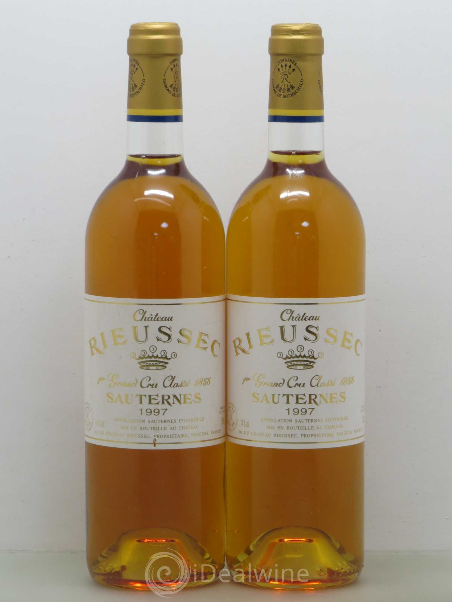 Château Rieussec 1er Grand Cru Classé 1997 - Lotto di 2 bottiglie - 0