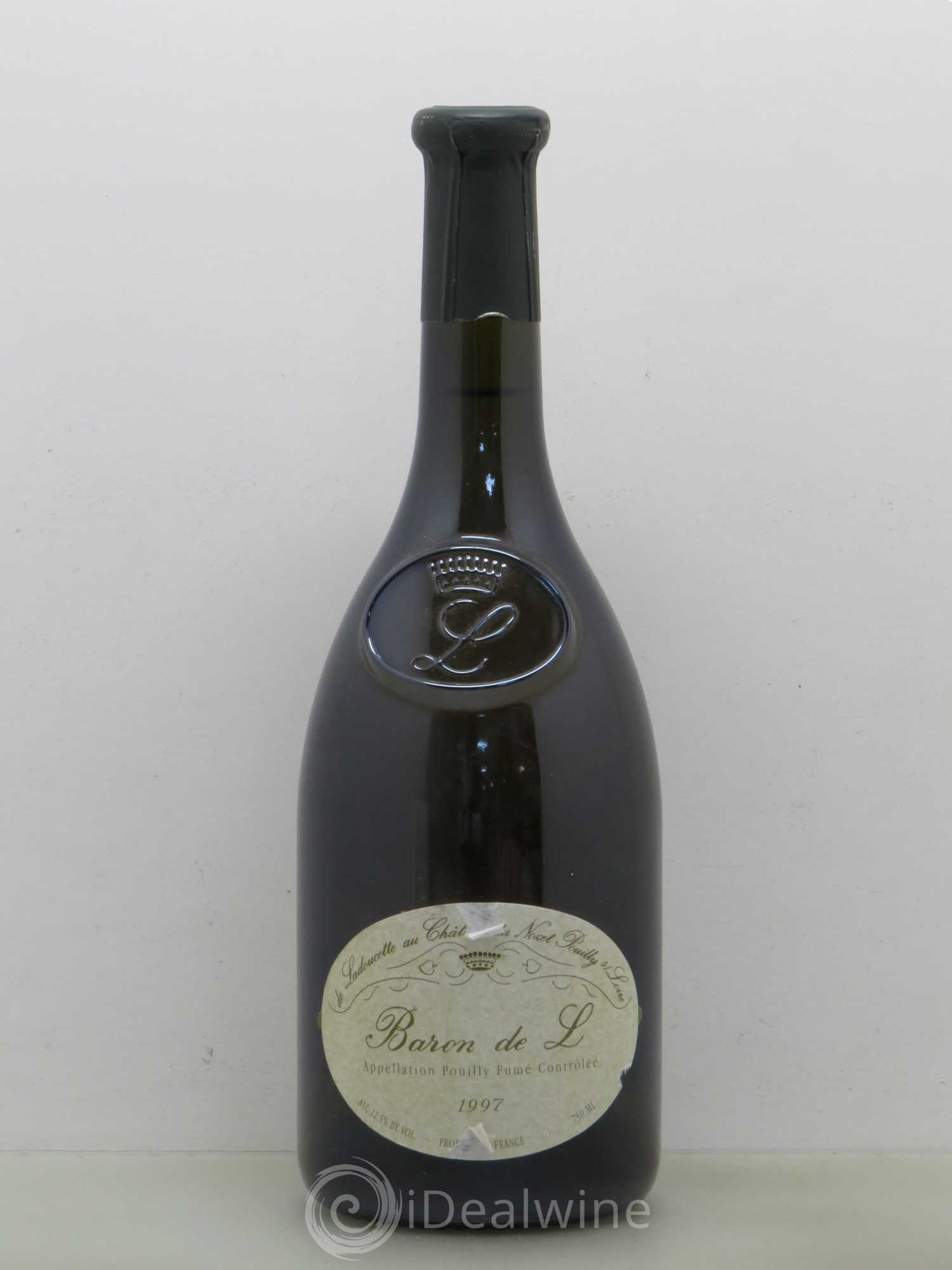 Pouilly-Fumé Baron de L Patrick de Ladoucette 1997 - Lot de 1 bouteille - 0