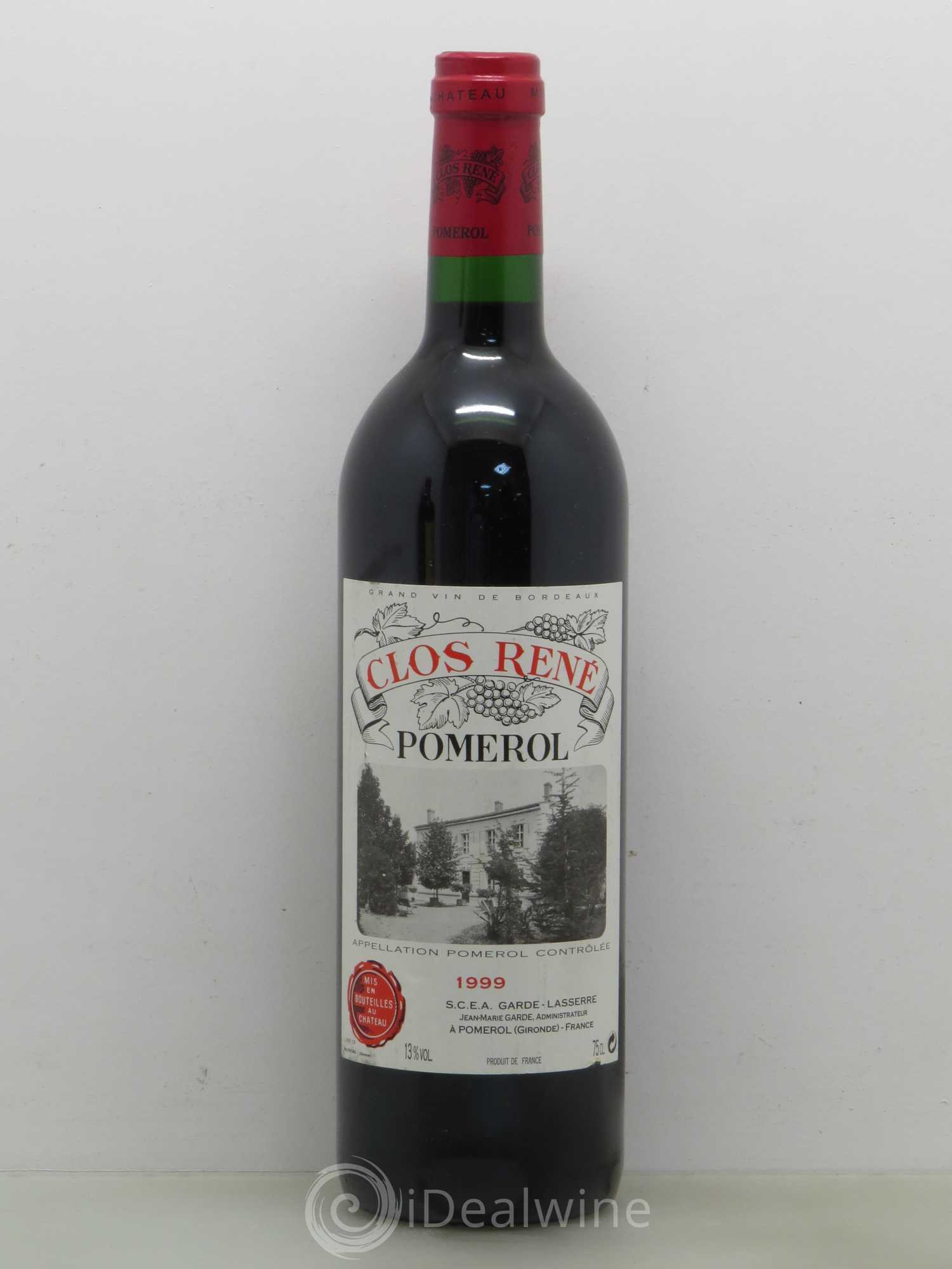 Clos René 1999 - Lot of 1 bottle - 0