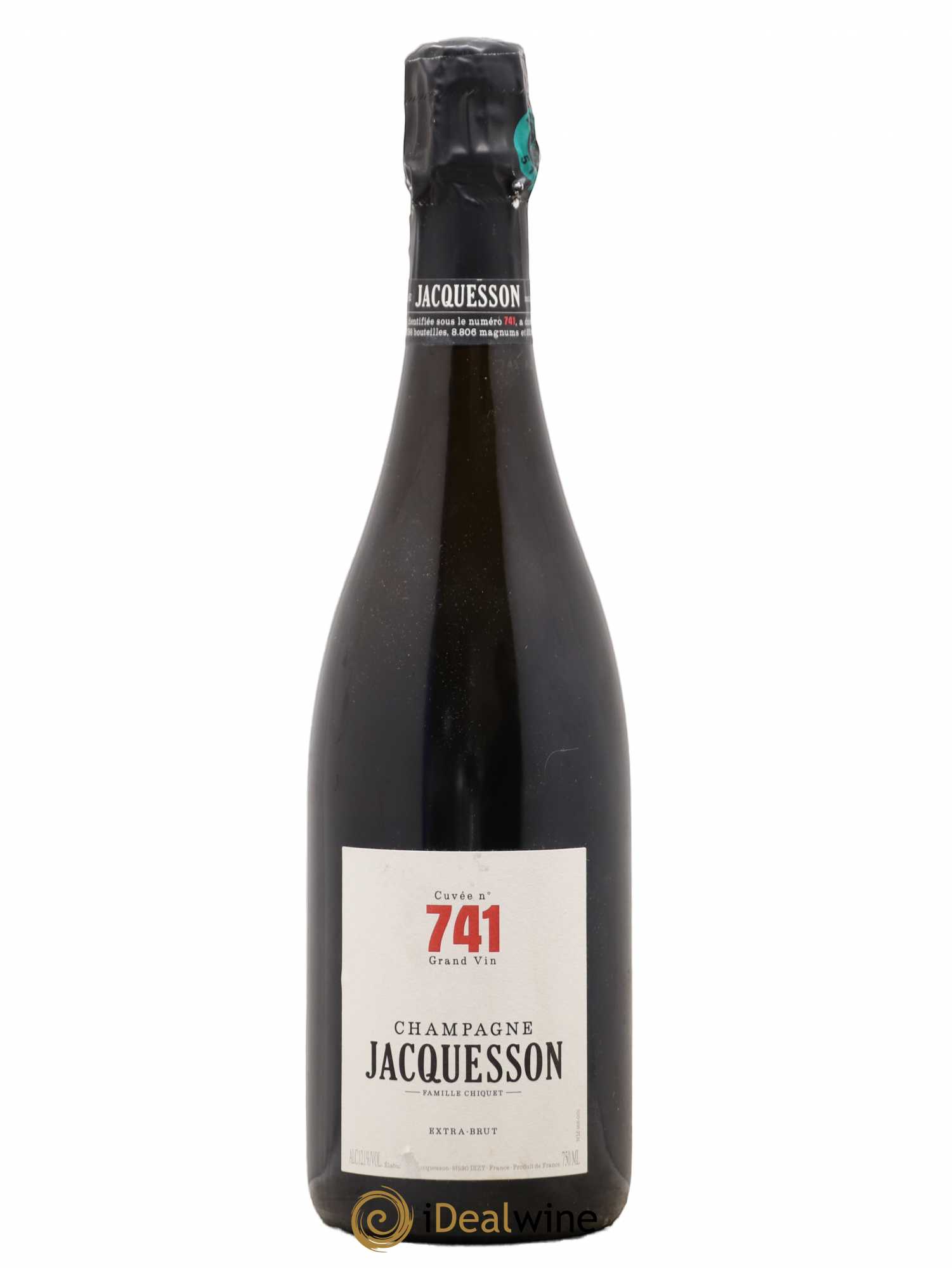 Cuvée 741 Extra-Brut Jacquesson Extra Brut (sans prix de réserve) - Posten von 1 Flasche - 0