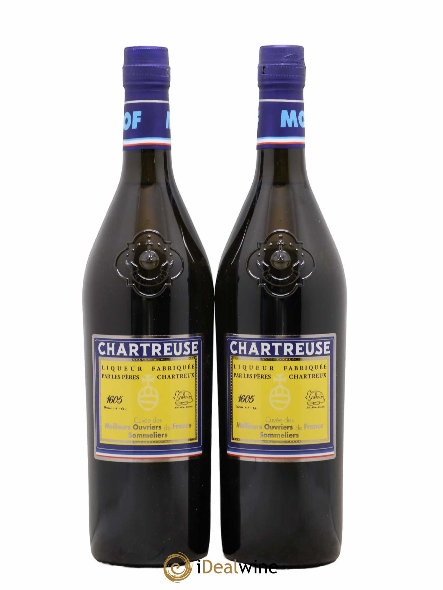 Chartreuse Meilleurs Ouvriers de France Sommeliers Pères Chartreux - Lot de 2 bouteilles - 0