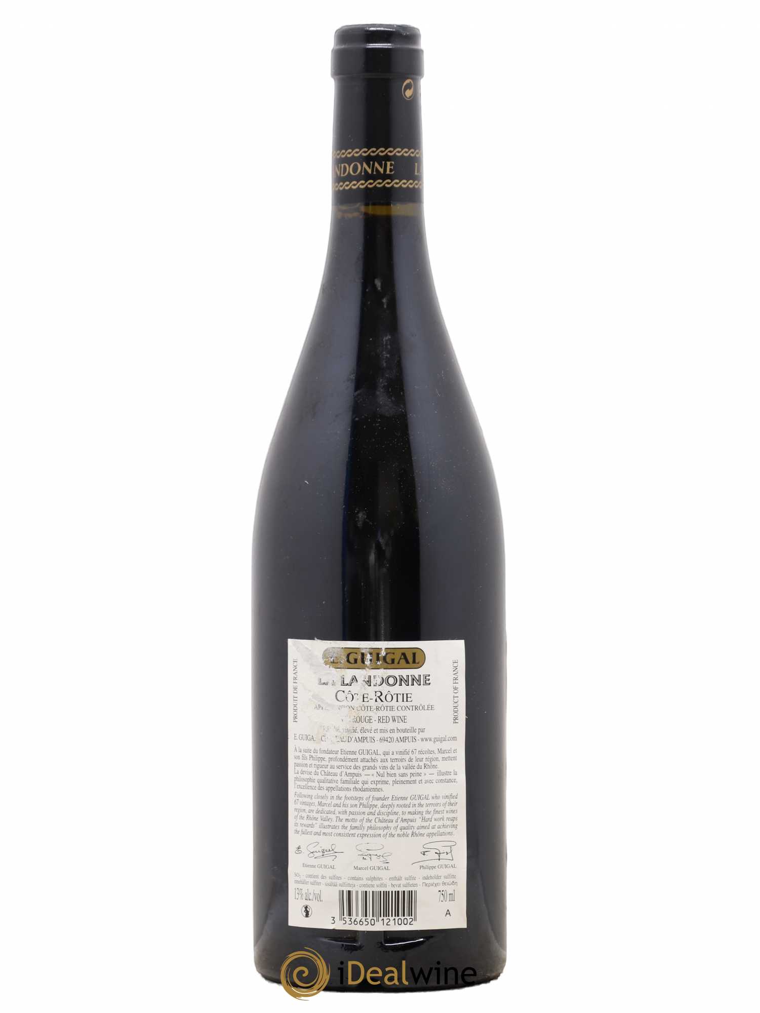 Côte-Rôtie La Landonne Guigal 2011 - Lot de 1 bouteille - 1