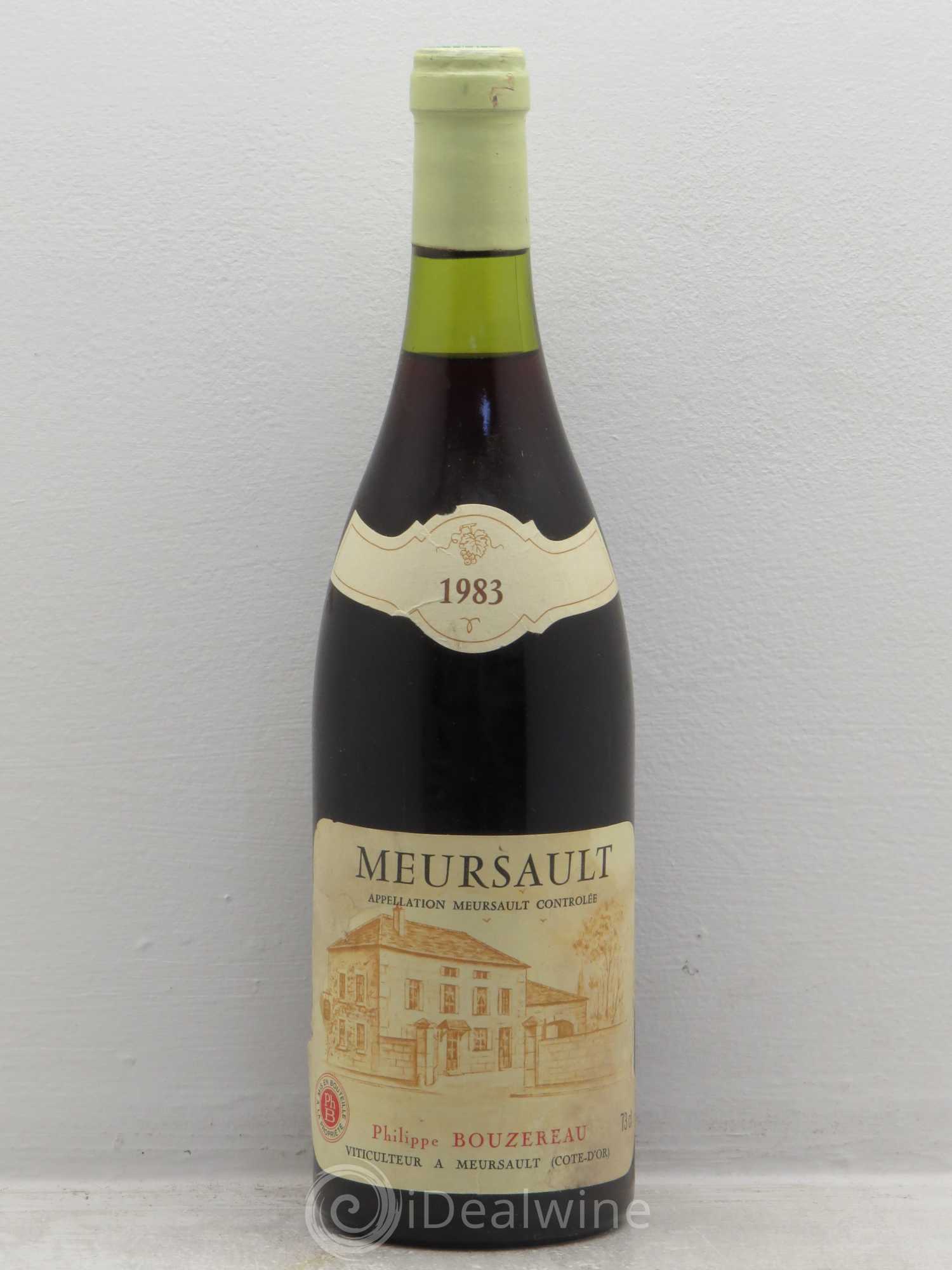 Meursault P.Bouzereau 1983 - Posten von 1 Flasche - 0