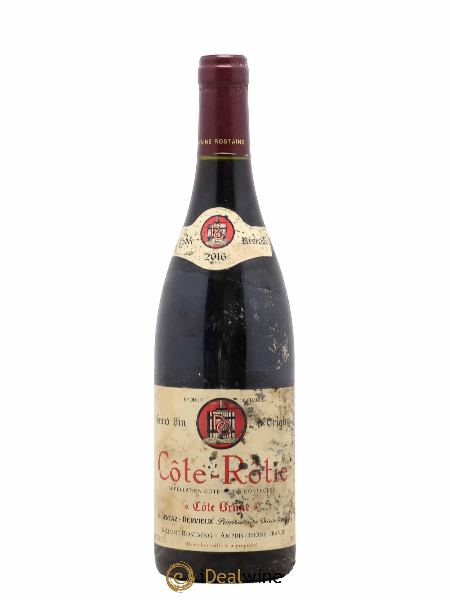 Côte-Rôtie Côte Brune Cuvée Réservée René Rostaing 2016 - Lot de 1 bouteille - 0