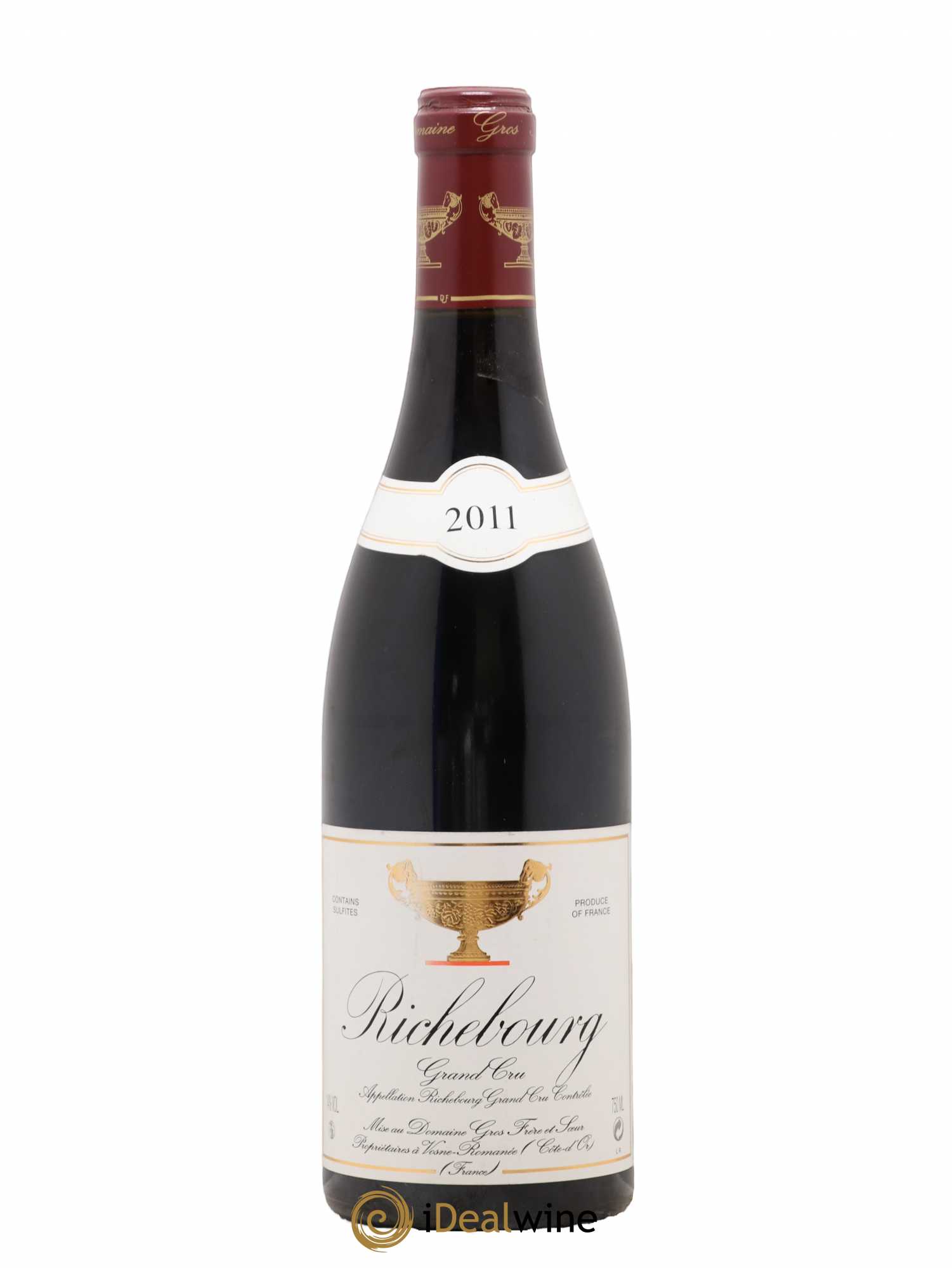 Richebourg Grand Cru Gros Frère & Soeur (sans prix de réserve) 2011 - Lot de 1 bouteille - 0