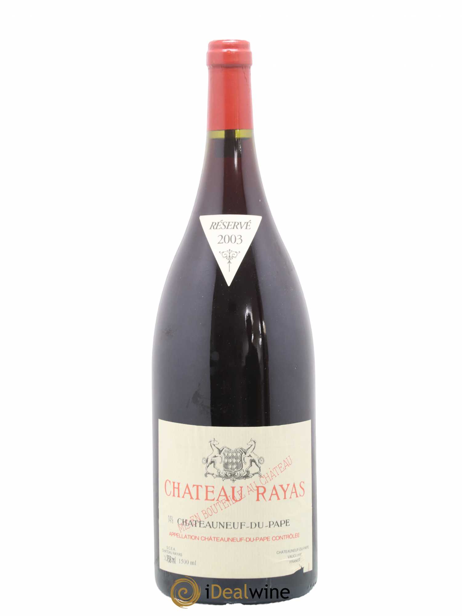 Châteauneuf-du-Pape Château Rayas Emmanuel Reynaud 2003 - Lot de 1 magnum - 0