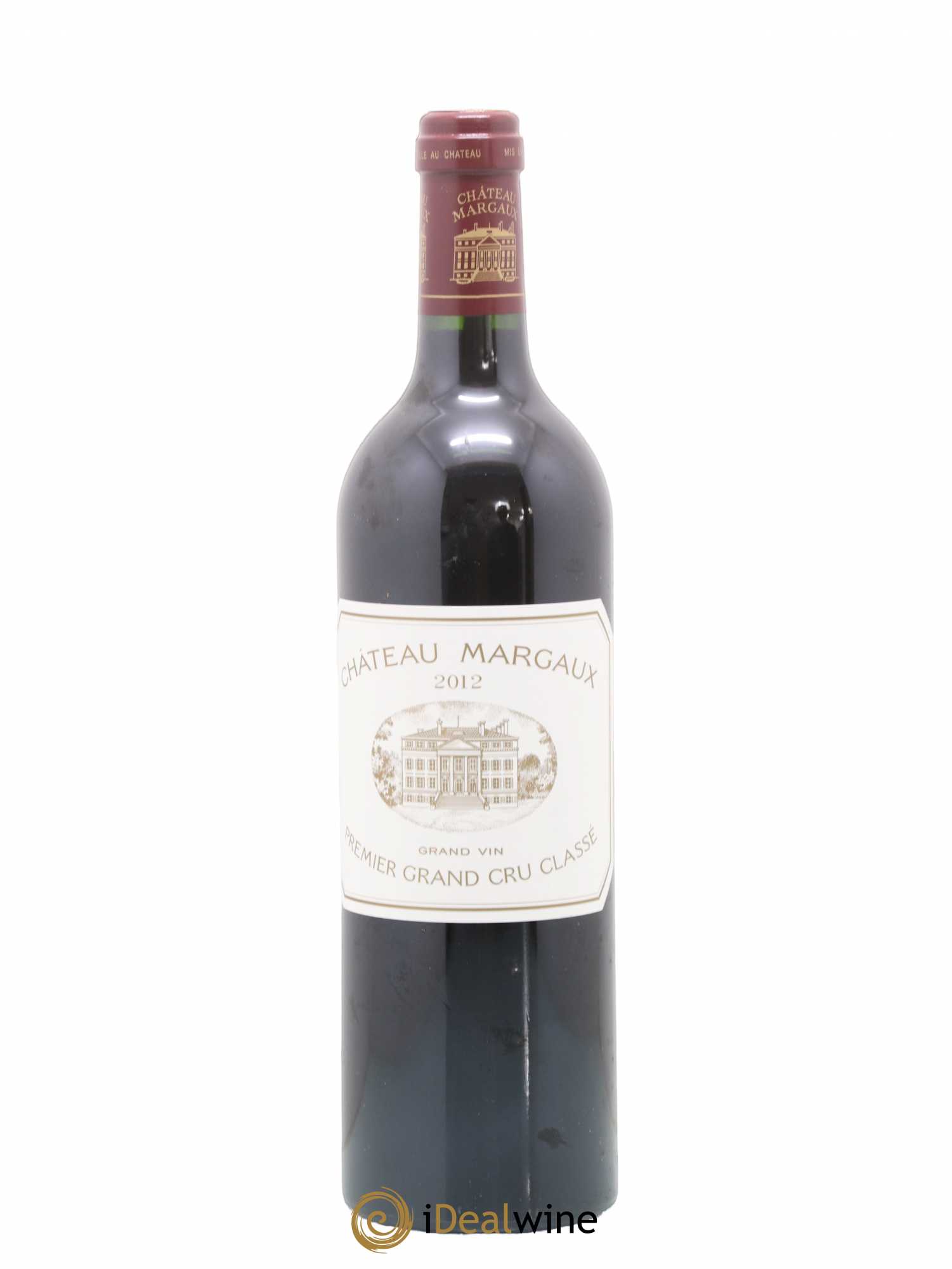 Château Margaux 1er Grand Cru Classé 2012 - Lot de 1 bouteille - 0