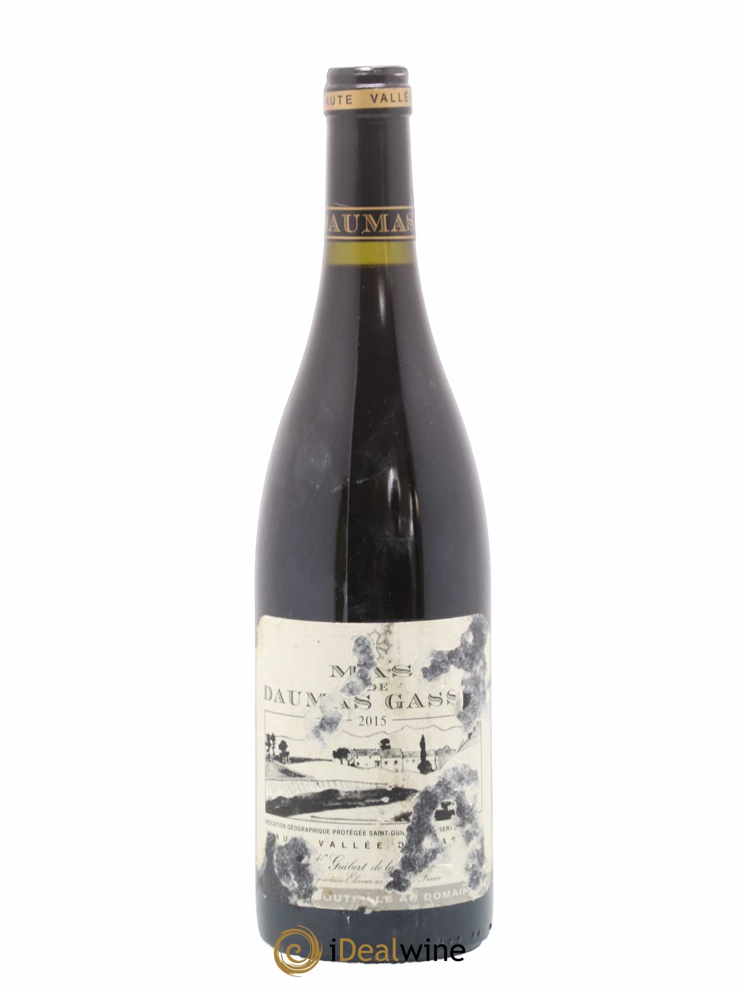 Saint-Guilhem-le-Désert - Cité d'Aniane Mas Daumas Gassac Famille Guibert de La Vaissière (sans prix de réserve) 2015 - Lot de 1 bouteille - 0