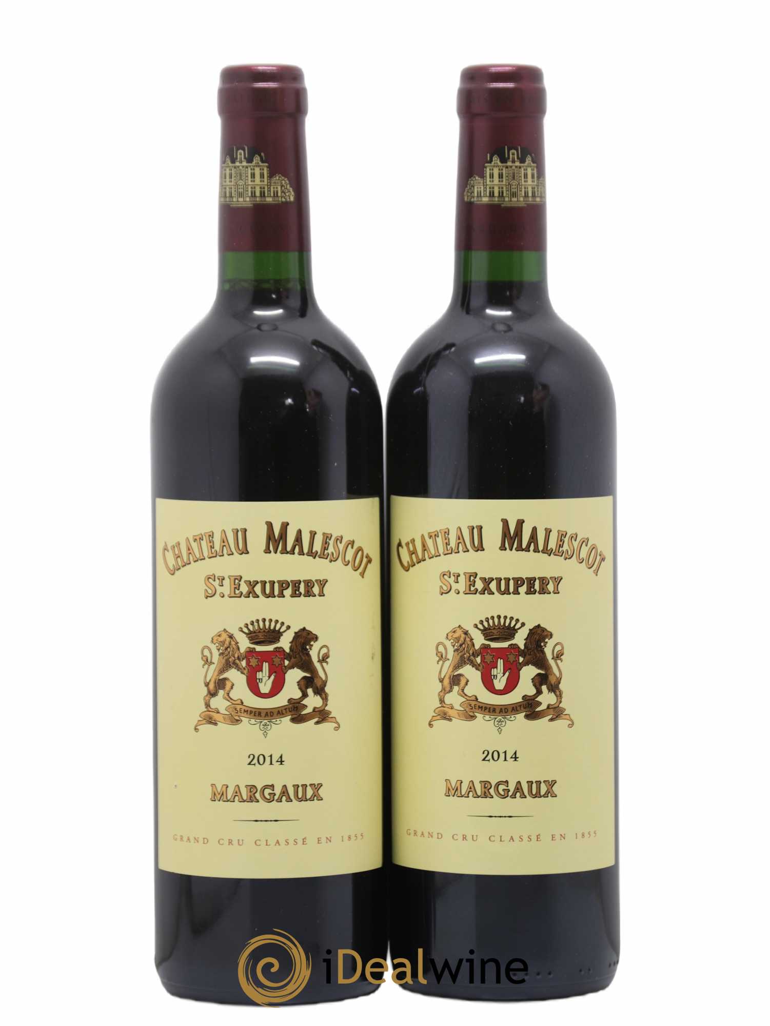 Château Malescot Saint-Exupéry 3ème Grand Cru Classé (sans prix de réserve) 2014 - Lot de 2 bouteilles - 0