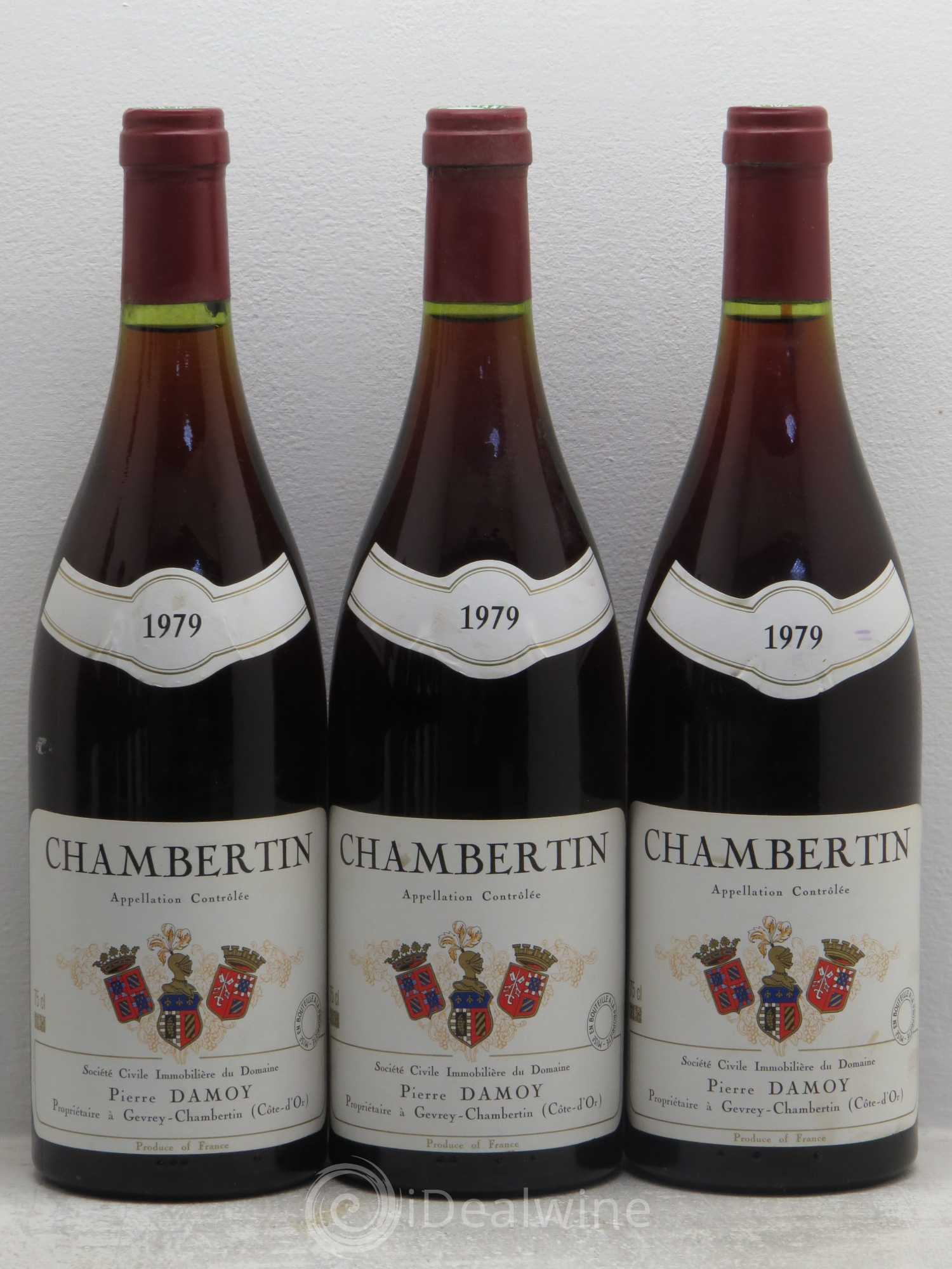 Chambertin Grand Cru Pierre Damoy 1979 - Lot de 12 bouteilles - 2