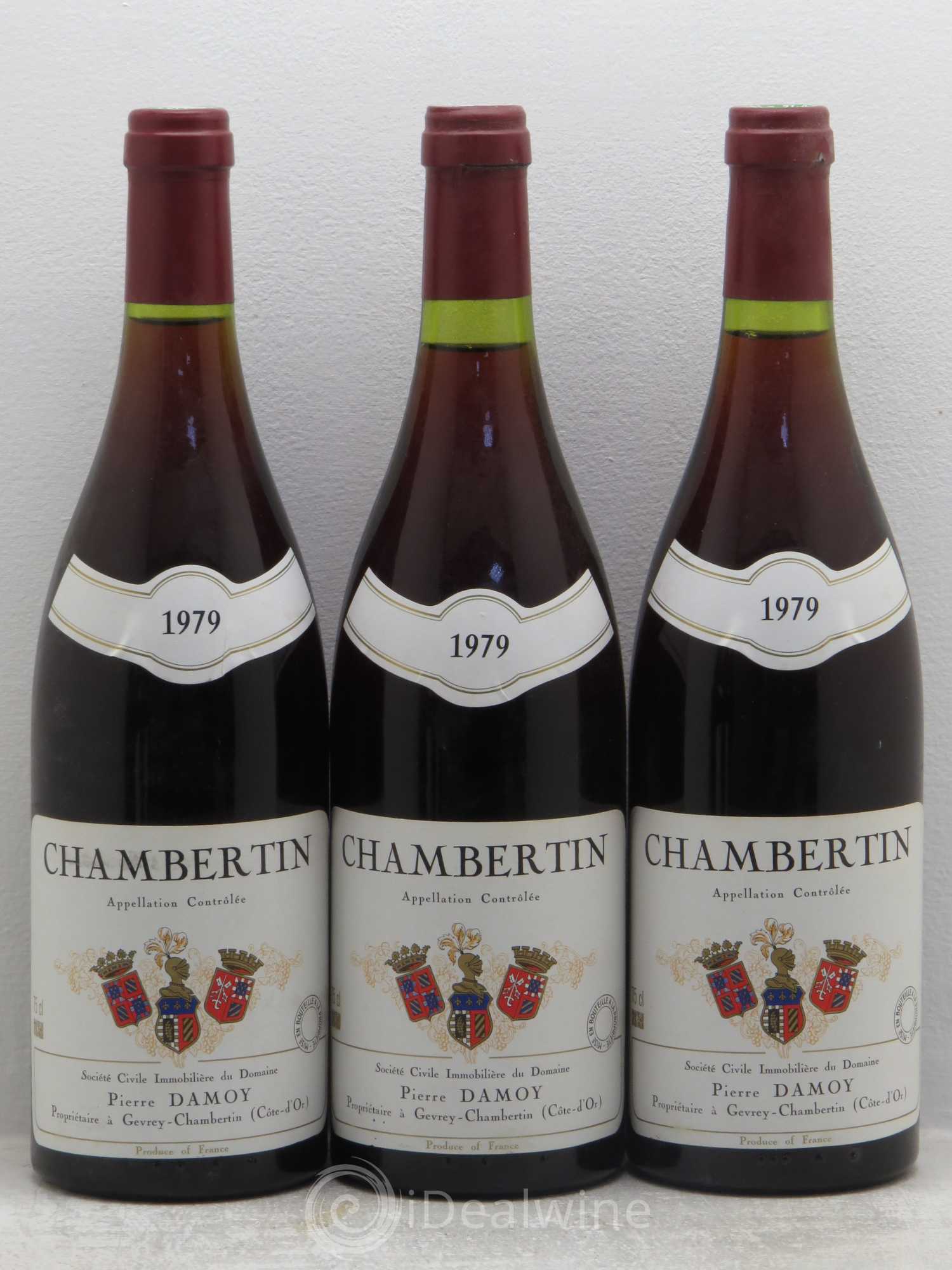 Chambertin Grand Cru Pierre Damoy 1979 - Lot de 12 bouteilles - 3