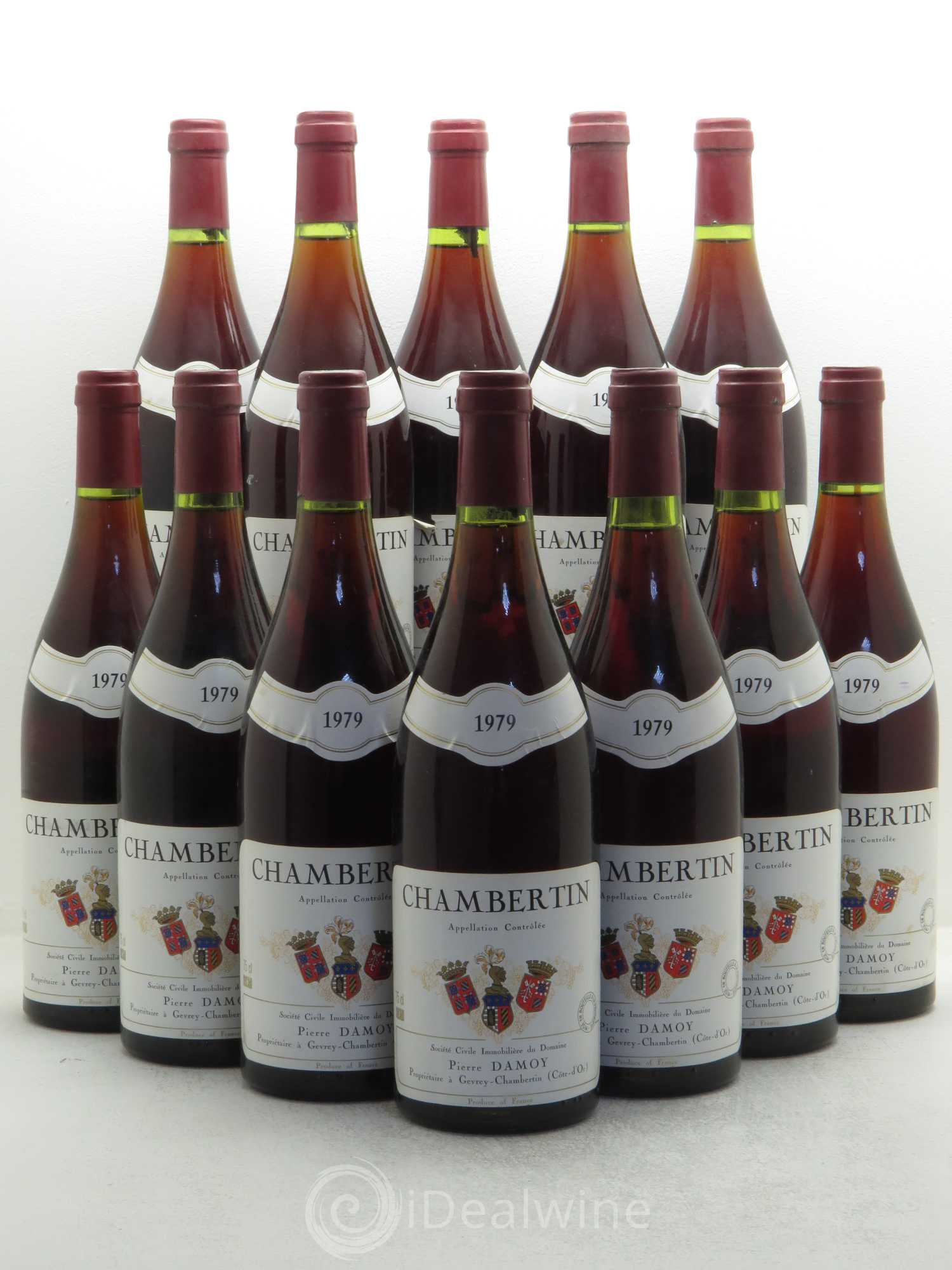 Chambertin Grand Cru Pierre Damoy 1979 - Lot de 12 bouteilles - 0