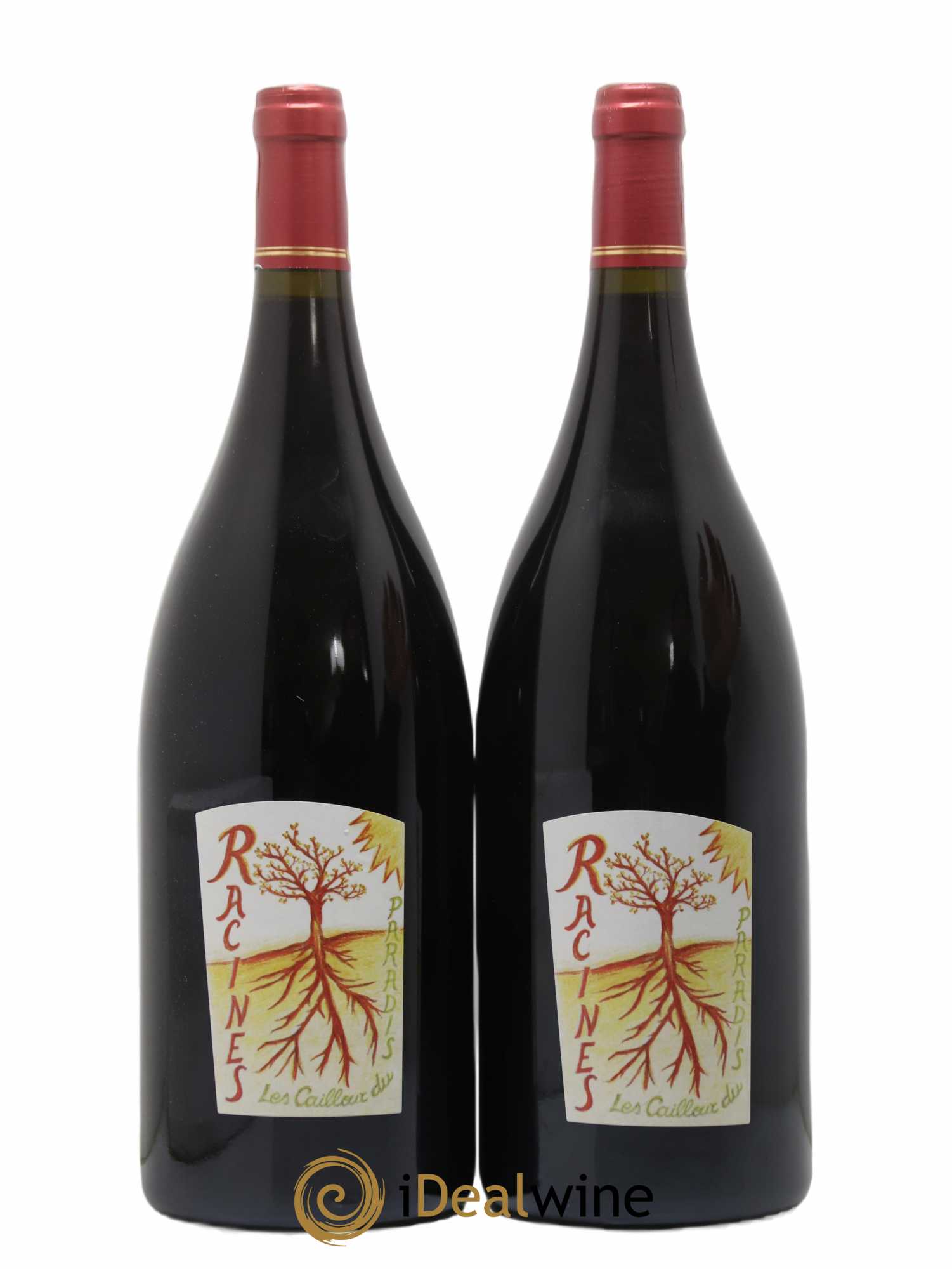 Vin de France Racines Les Cailloux du Paradis - Claude Courtois (sans prix de réserve) 2014 - Lot de 2 magnums - 0