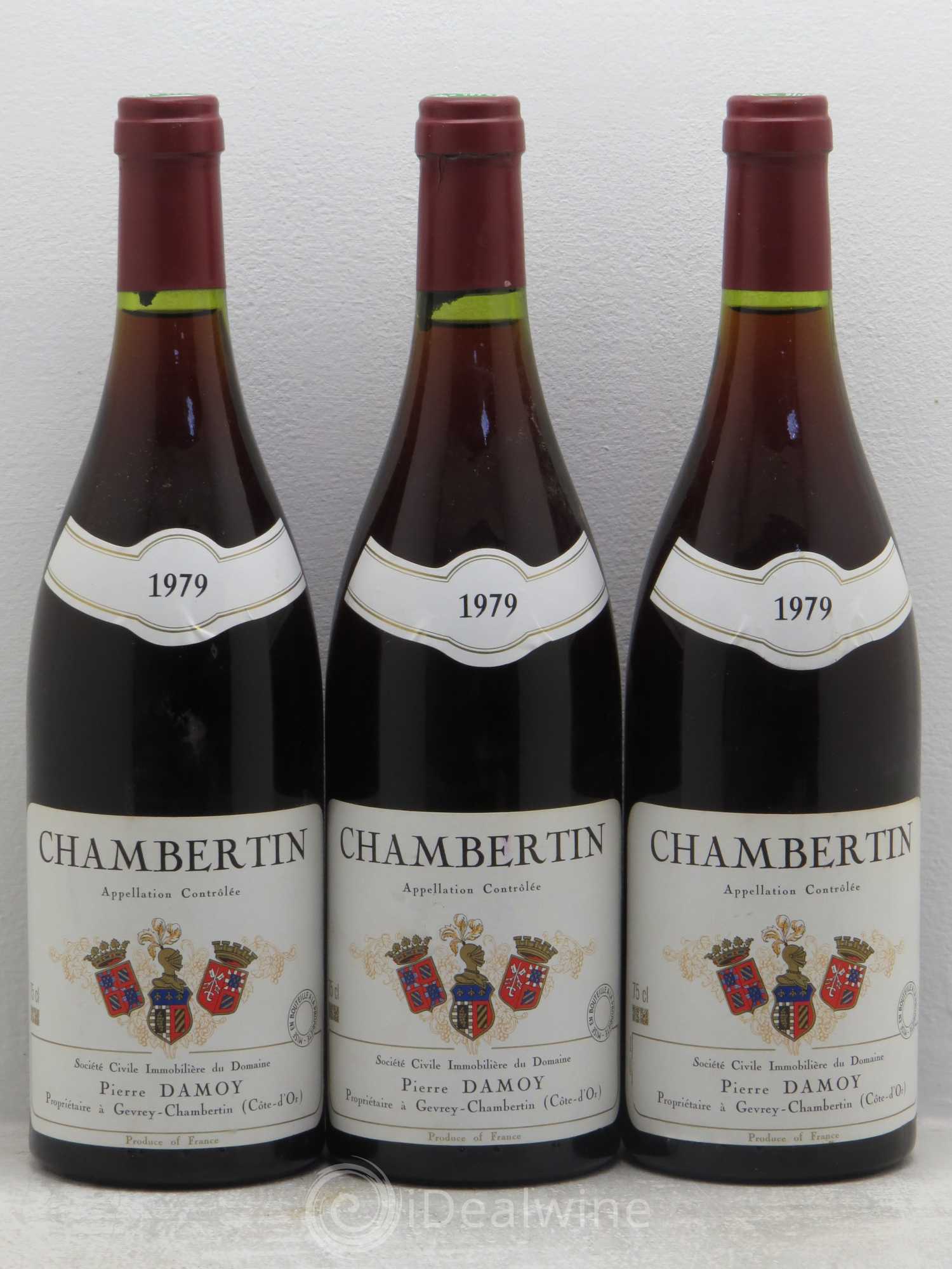 Chambertin Grand Cru Pierre Damoy 1979 - Lot de 6 bouteilles - 2