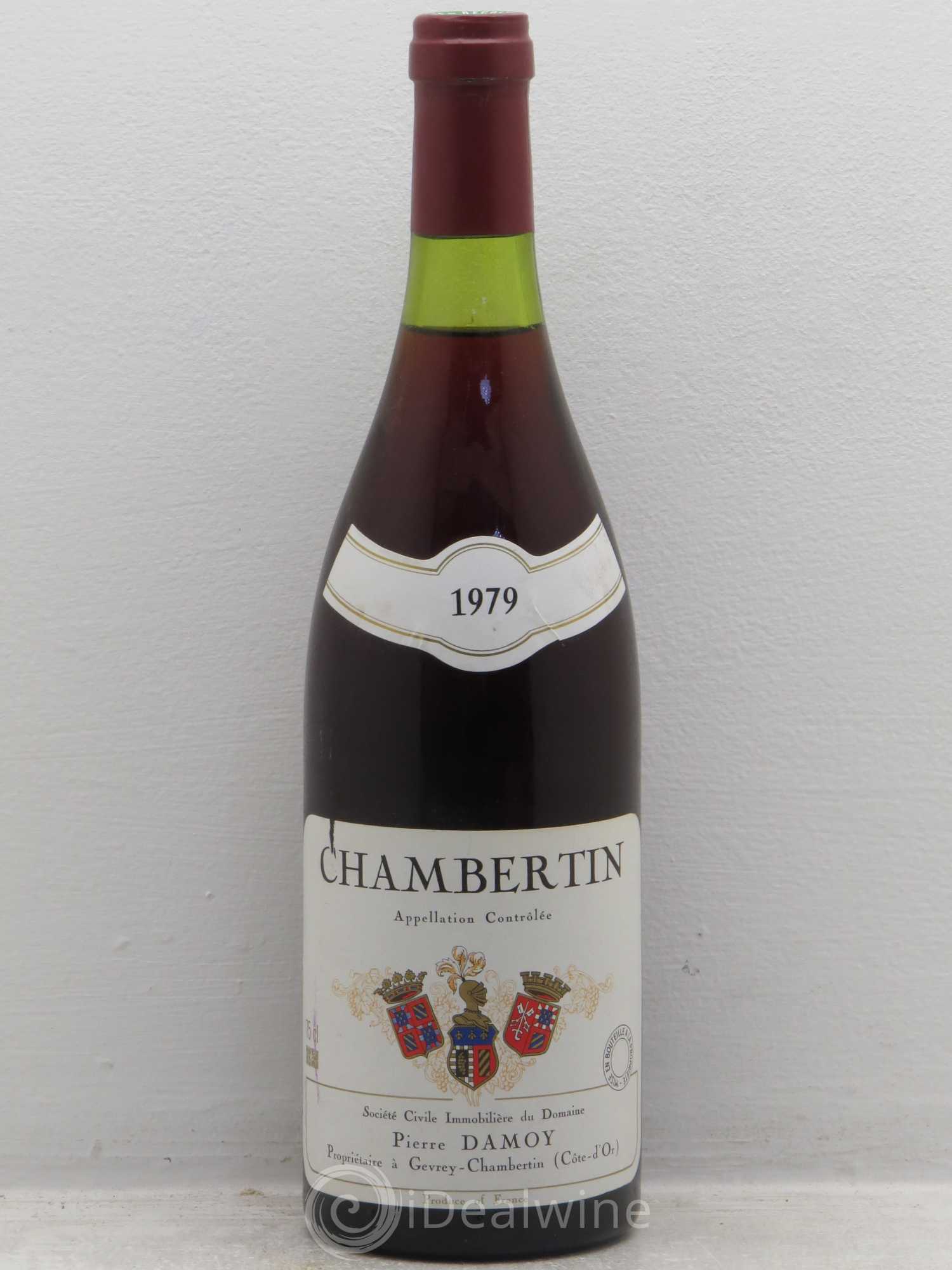 Chambertin Grand Cru Pierre Damoy 1979 - Lot de 1 bouteille - 0