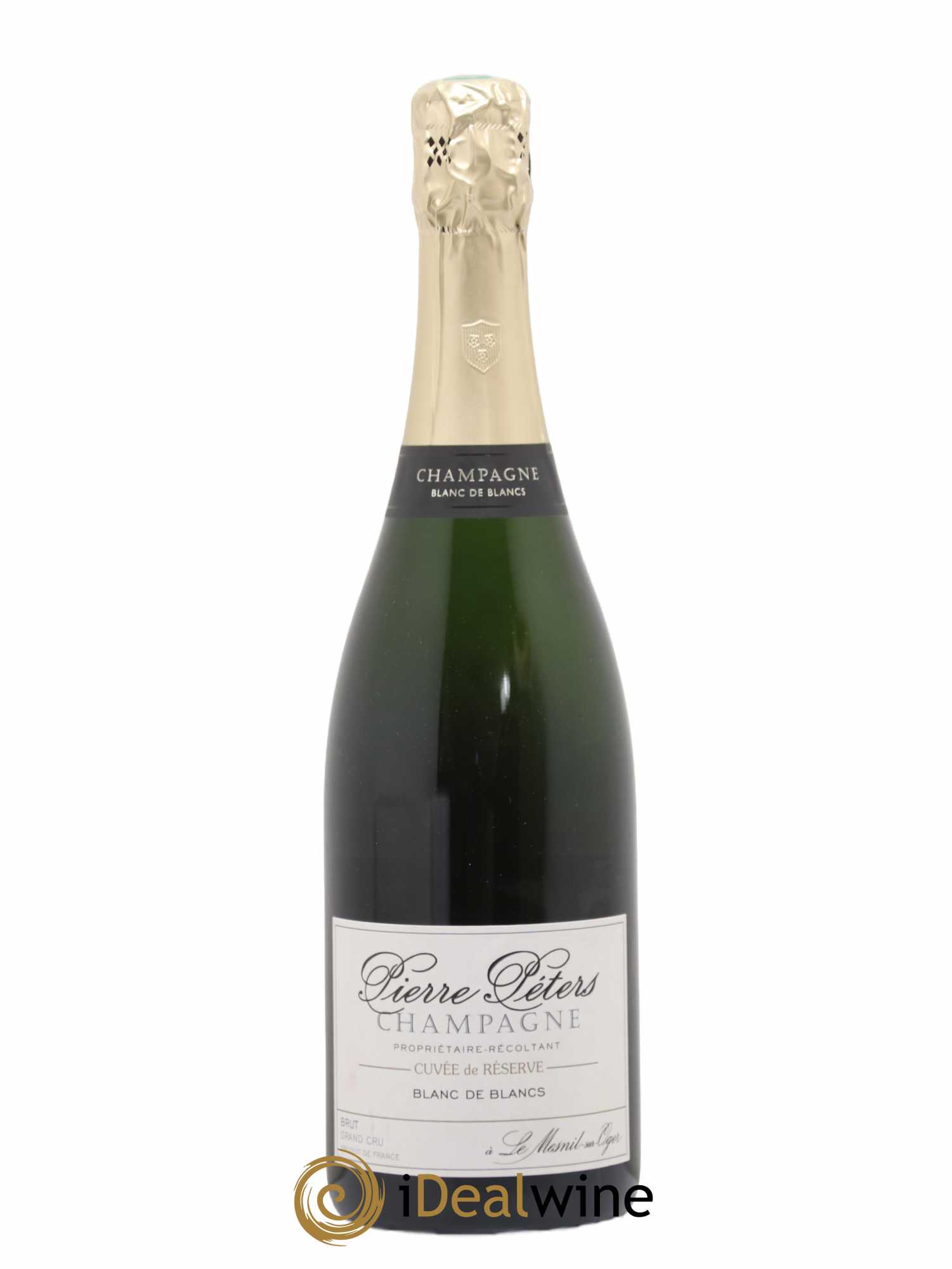 Blanc de Blancs Cuvée de Réserve Grand Cru Brut Pierre Péters (sans prix de réserve) - Lot de 1 bouteille - 0