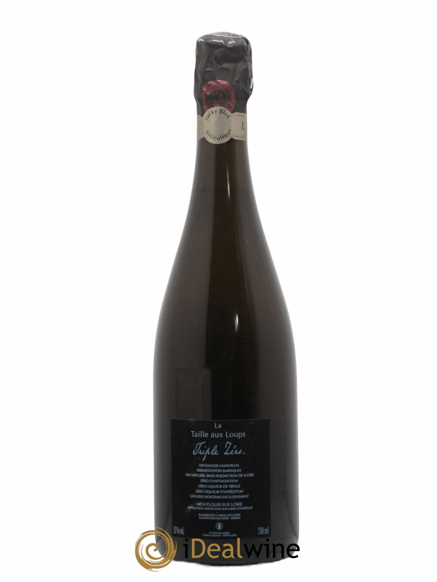 Montlouis-sur-Loire Triple Zéro La Taille aux Loups - Jacky Blot (sans prix de réserve) - Lot de 1 bouteille - 1