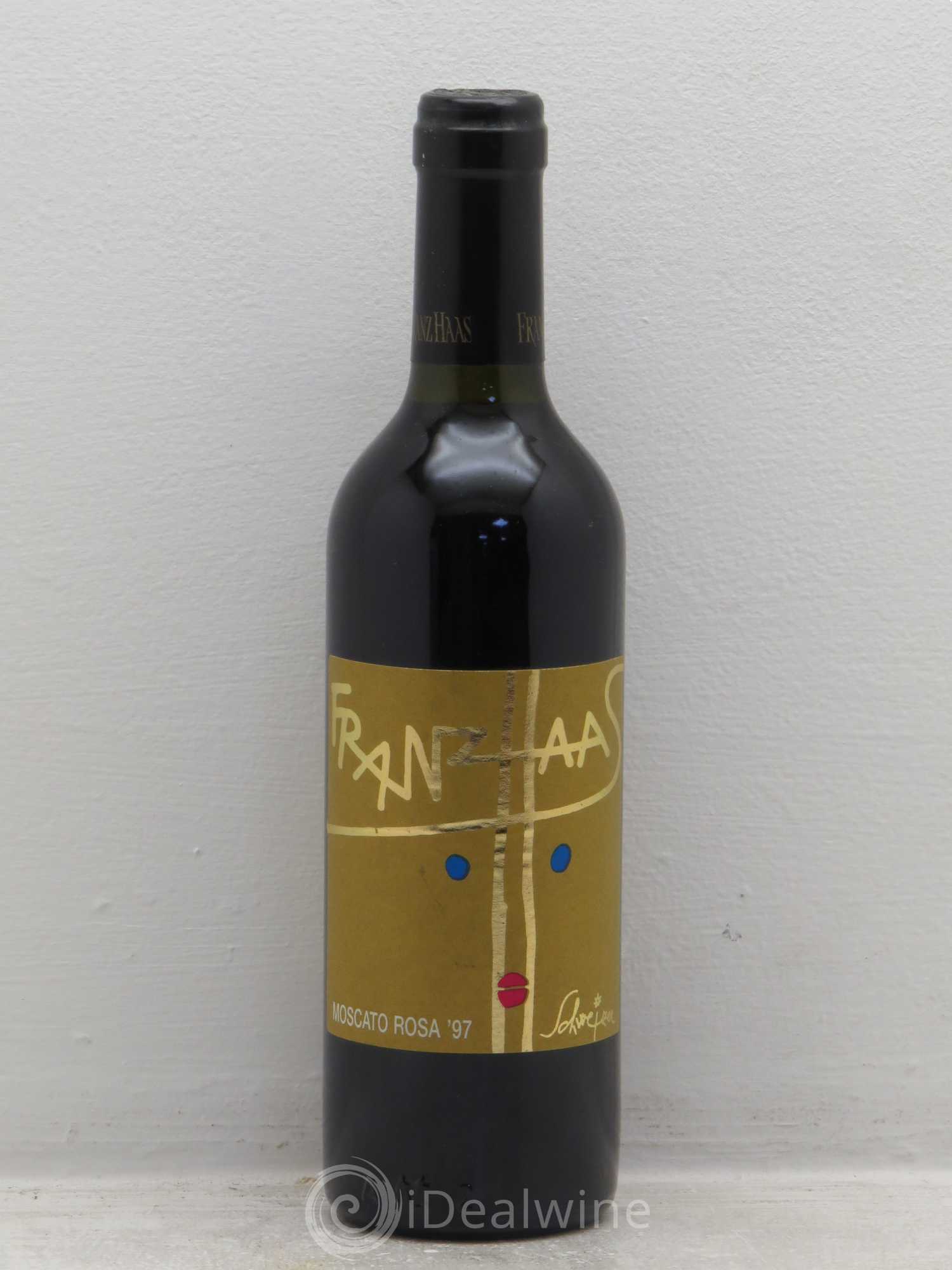 Italie Moscato Rosa Alto Adile Franz Haas Doc 1997 - Posten von 1 Demi-Flasche - 0