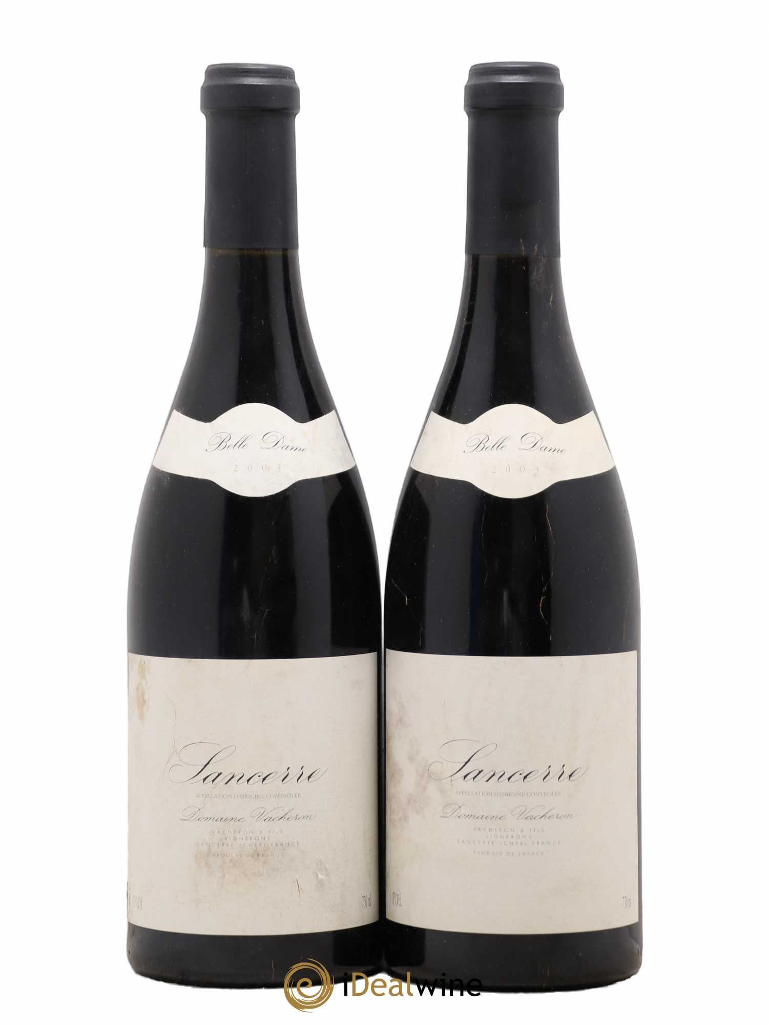 Sancerre Belle-Dame Domaine Vacheron et Fils 2003 - Lot de 2 bouteilles - 0