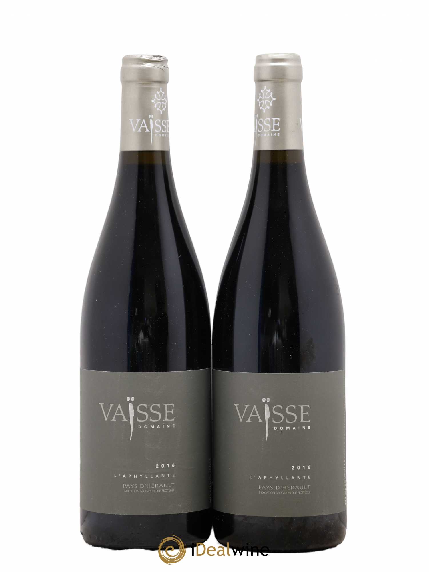 Pays d'Hérault L'Aphyllante Vaisse (Domaine) 2016 - Lot de 2 bouteilles - 0