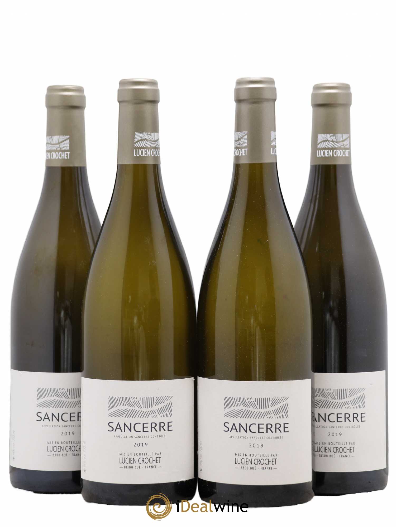 Sancerre Lucien Crochet (sans prix de réserve) 2019 - Lot de 4 bouteilles - 0