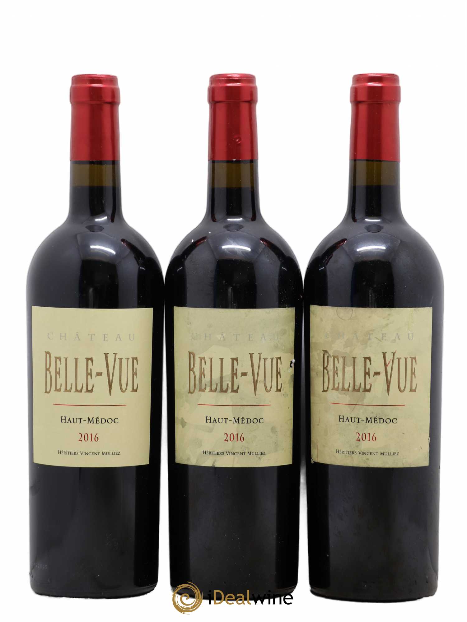 Château Belle-Vue (sans prix de réserve) 2016 - Lot de 6 bouteilles - 1
