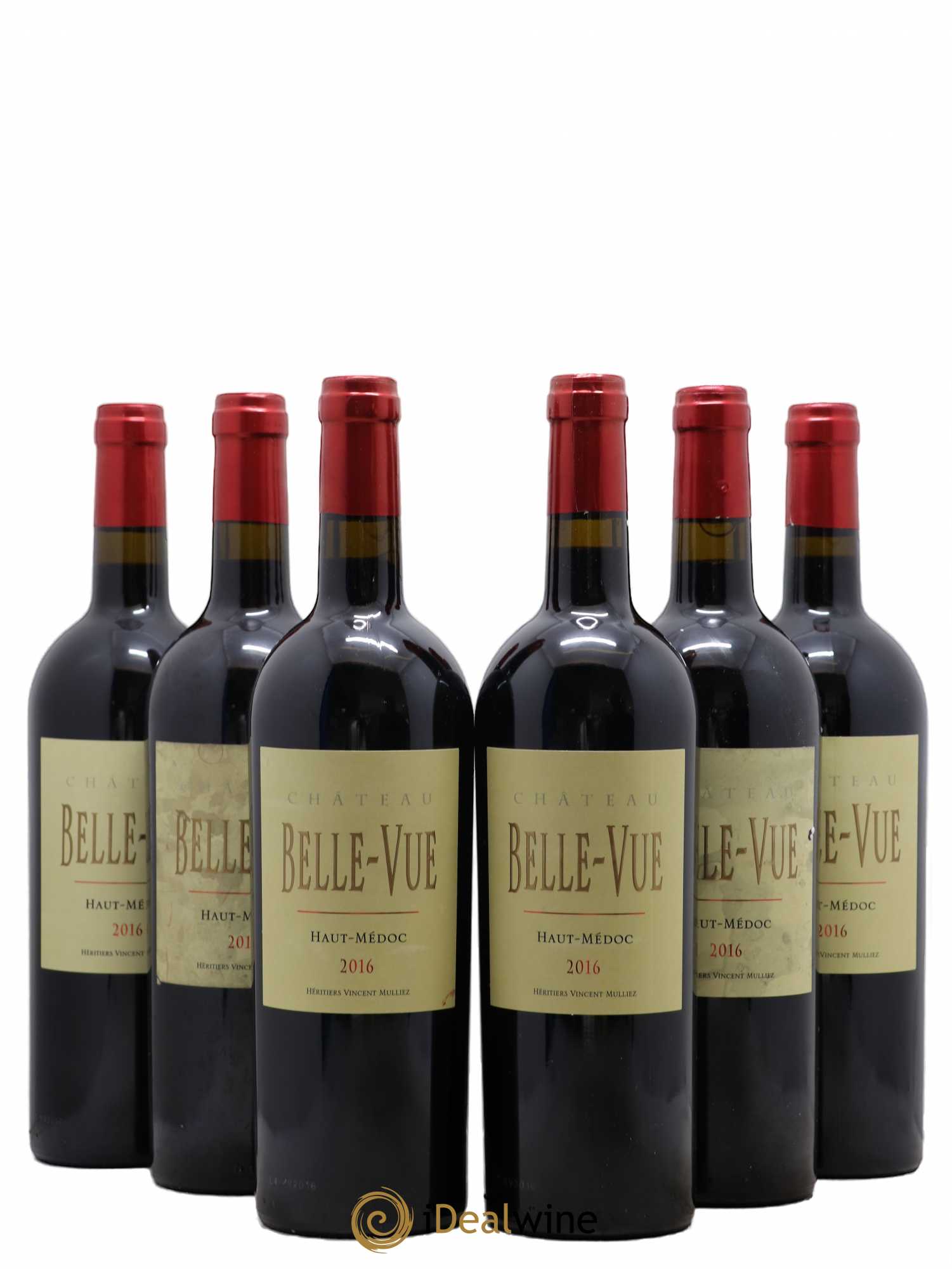 Château Belle-Vue (sans prix de réserve) 2016 - Lot de 6 bouteilles - 0