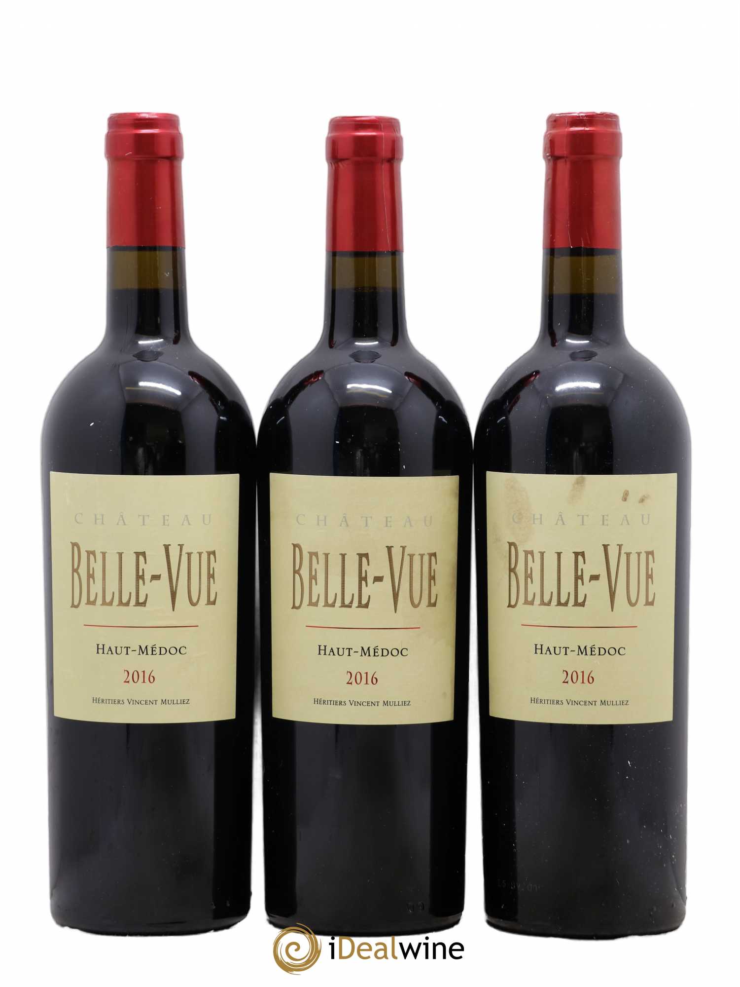 Château Belle-Vue (sans prix de réserve) (sans prix de réserve) 2016 - Lot de 6 bouteilles - 1
