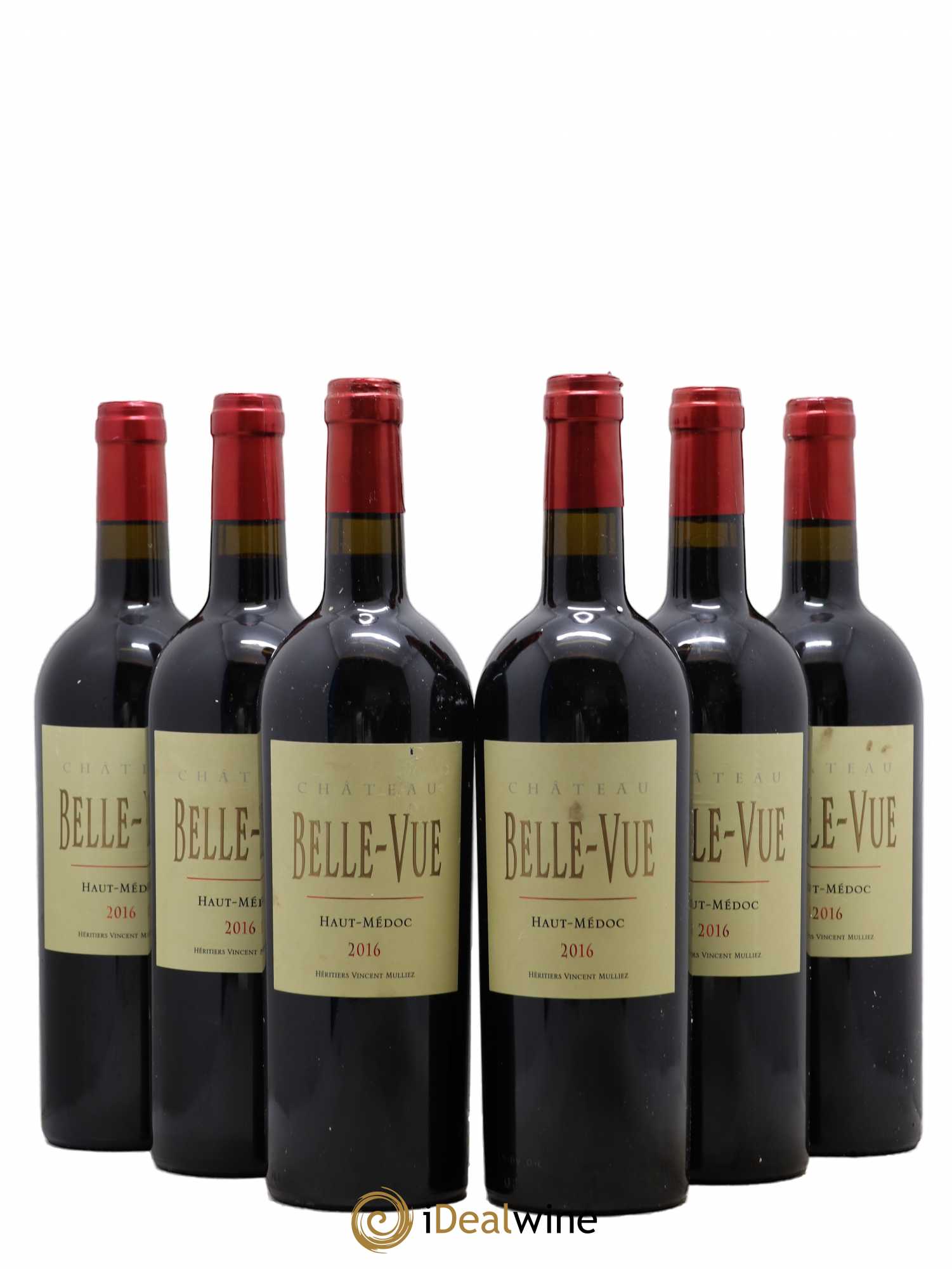 Château Belle-Vue (sans prix de réserve) (sans prix de réserve) 2016 - Lot de 6 bouteilles - 0