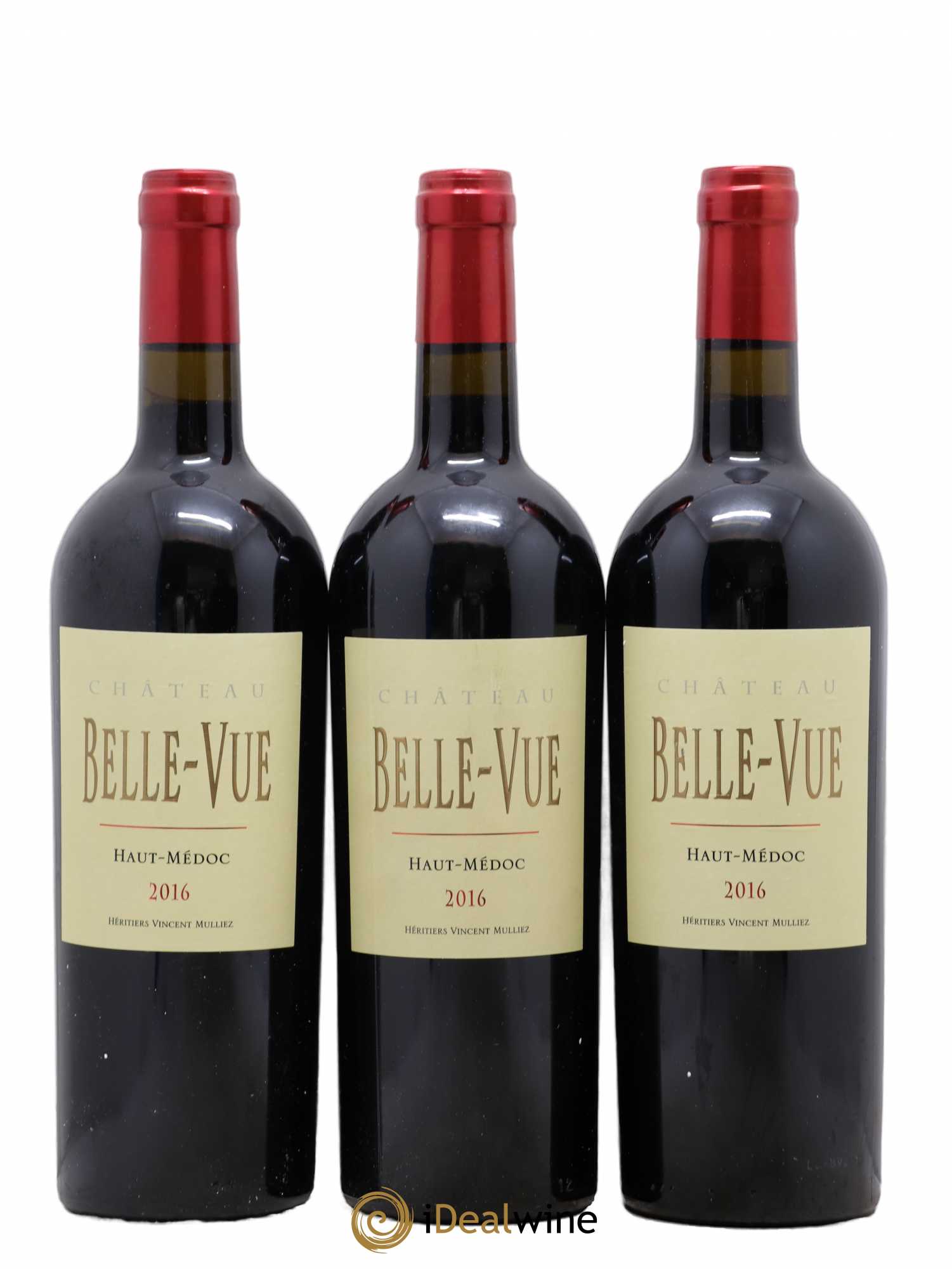 Château Belle-Vue (sans prix de réserve) 2016 - Lot de 3 bouteilles - 0