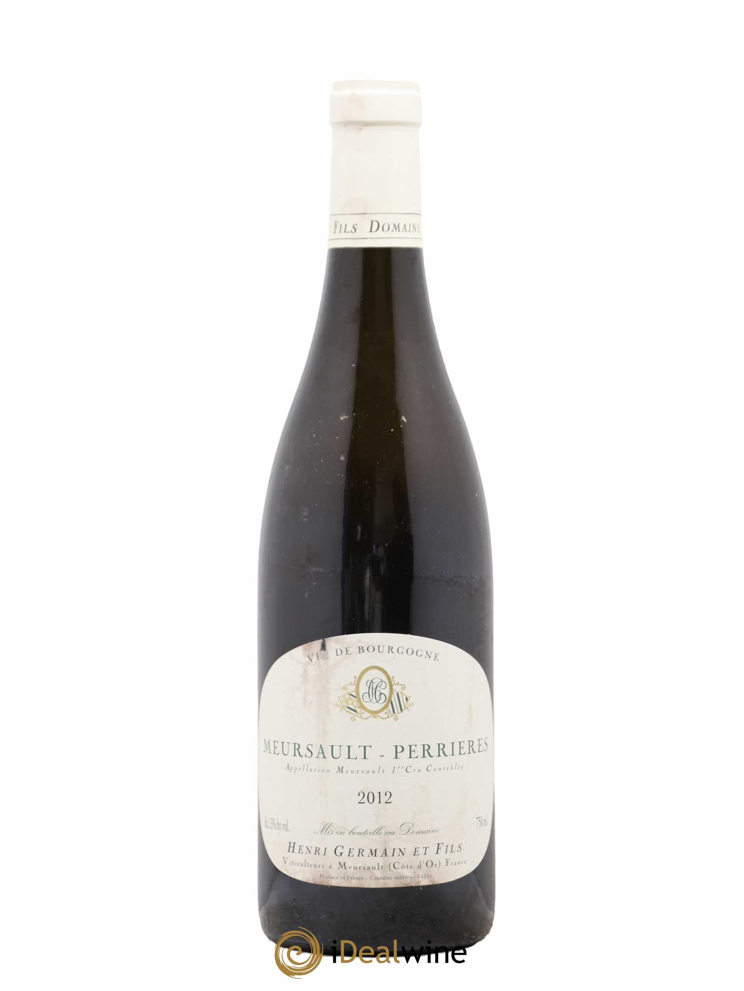 Meursault 1er Cru Perrières Henri Germain 2012 - Lot de 1 bouteille - 0