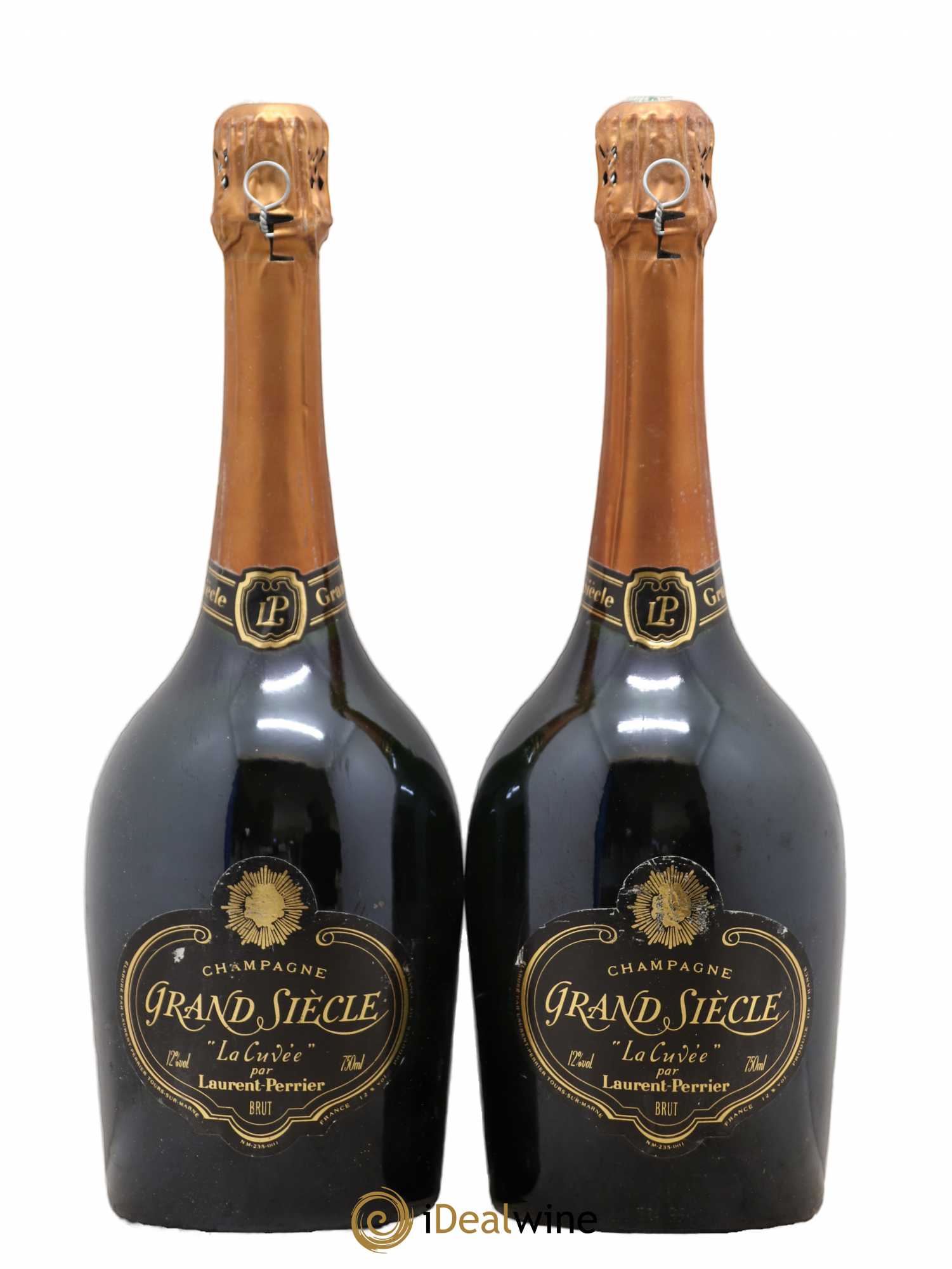 Grand Siècle Laurent Perrier Brut (no reserve) - Lot of 2 bottles - 0