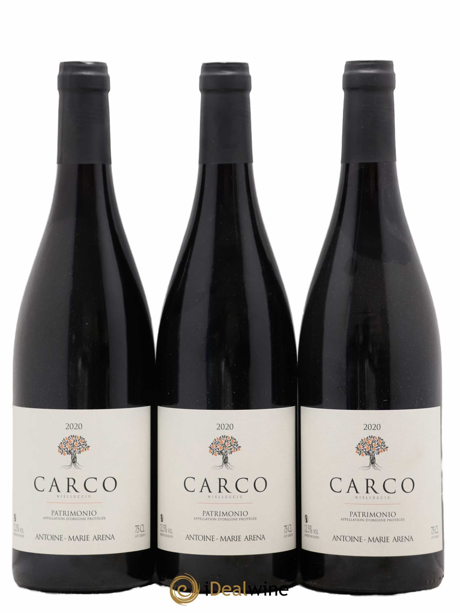 Patrimonio Carco Antoine Arena 2020 - Lot de 3 bouteilles - 0