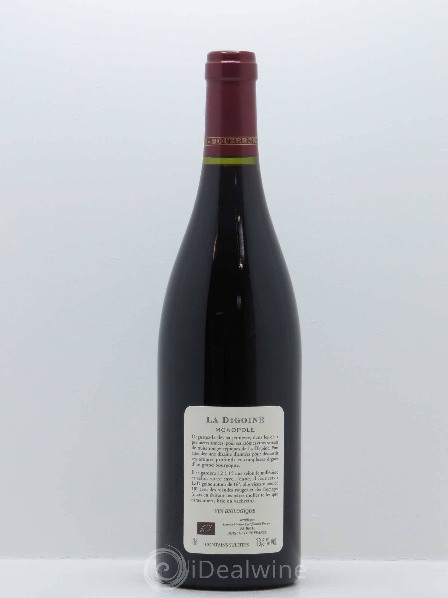 Bourgogne La Digoine Domaine de Villaine 2015 - Lot de 1 bouteille - 1