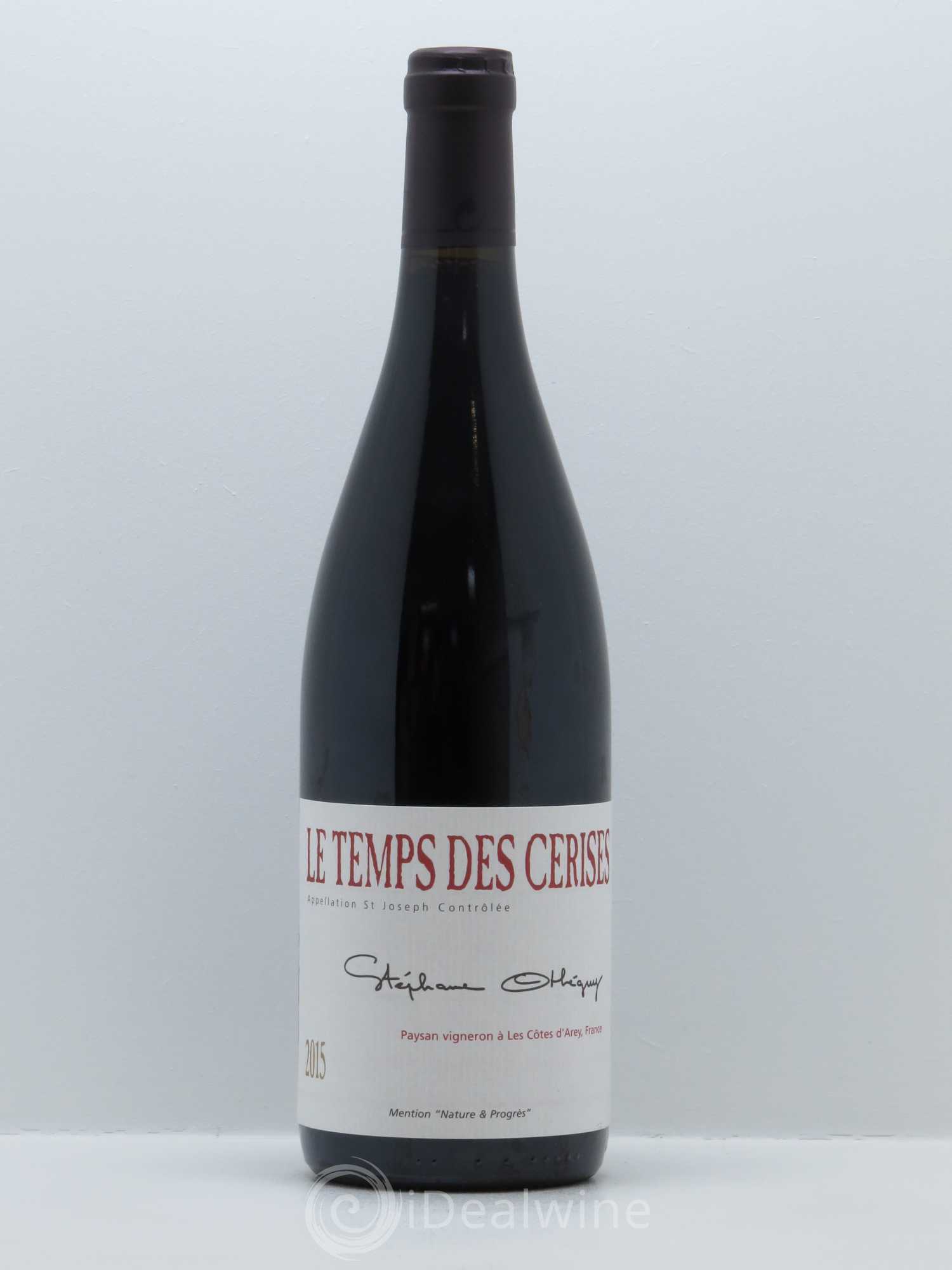 Saint-Joseph Le Temps des Cerises Stéphane Othéguy 2015 - Lot de 1 bouteille - 0