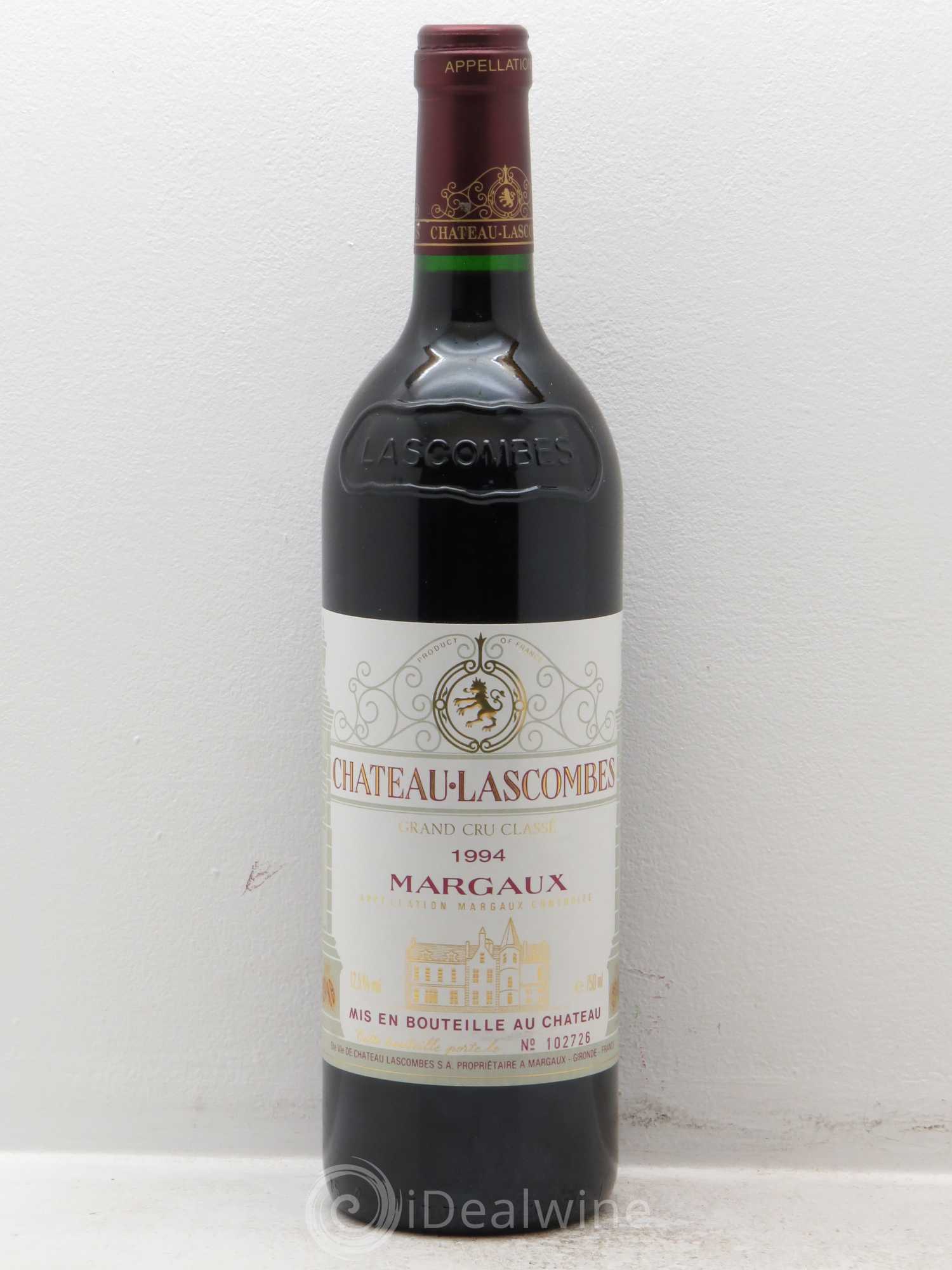 Château Lascombes 2ème Grand Cru Classé 1994 - Lot de 12 bouteilles - 0