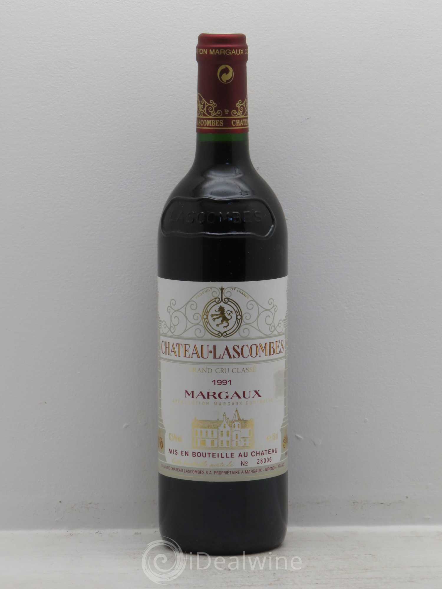 Château Lascombes 2ème Grand Cru Classé 1991 - Lot de 12 bouteilles - 0