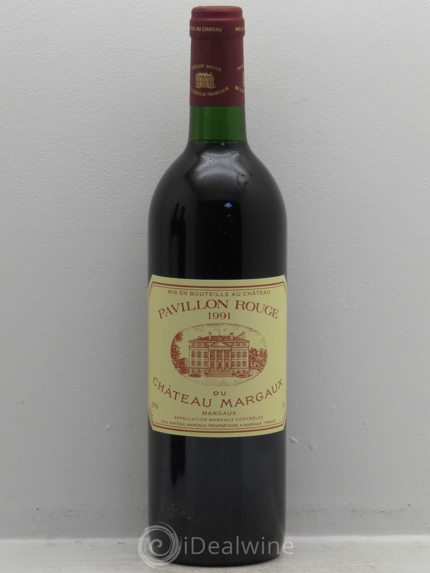 Pavillon Rouge du Château Margaux Second Vin 1991 - Lot de 12 bouteilles - 0