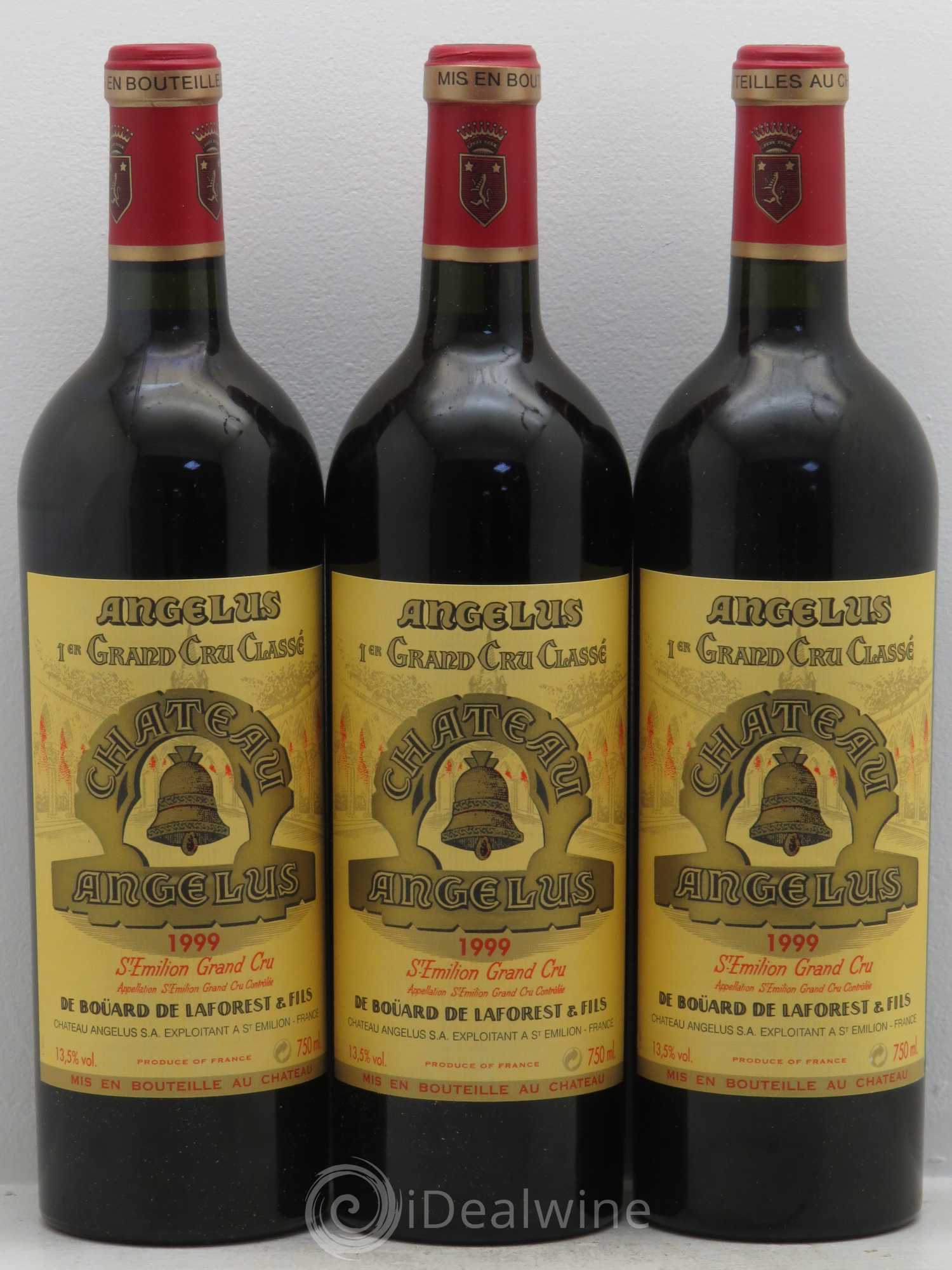 Château Angélus 1er Grand Cru Classé A 1999 - Lot de 6 bouteilles - 2