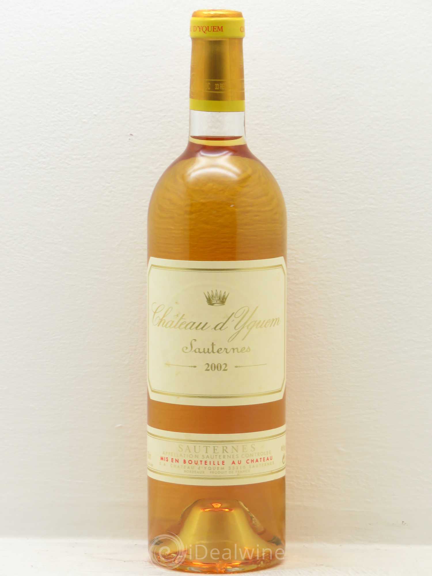 Château d' Yquem 1er Cru Classé Supérieur 2002 - Lotto di 1 bottiglia - 0