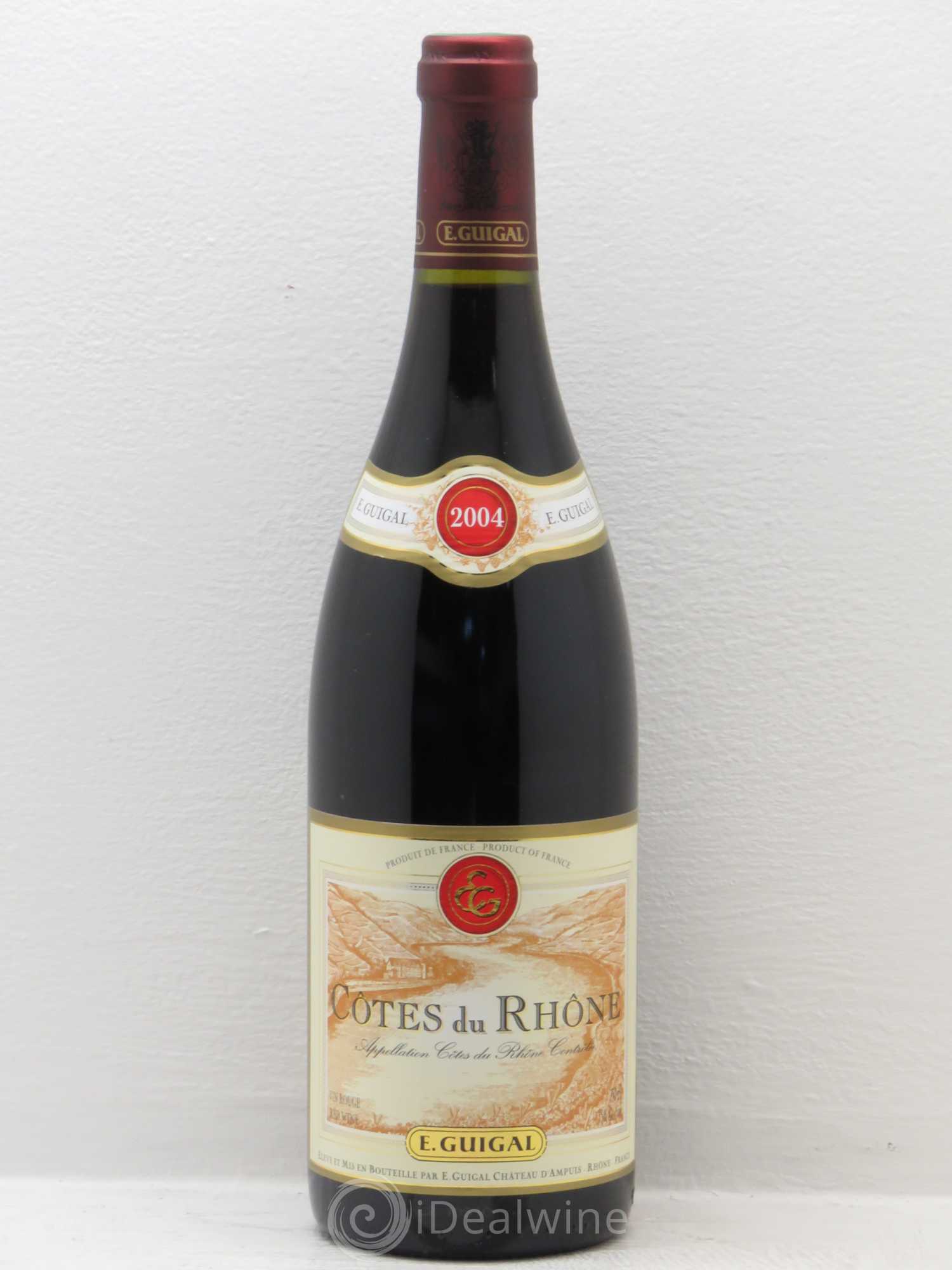 Côtes-du-Rhône Guigal 2004 - Lot de 1 bouteille - 0