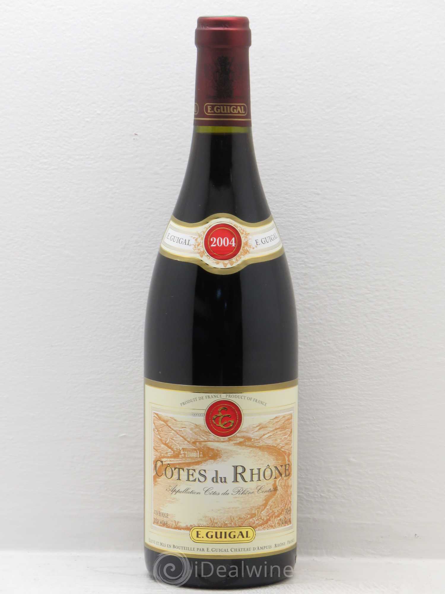 Côtes-du-Rhône Guigal 2004 - Lot de 1 bouteille - 0