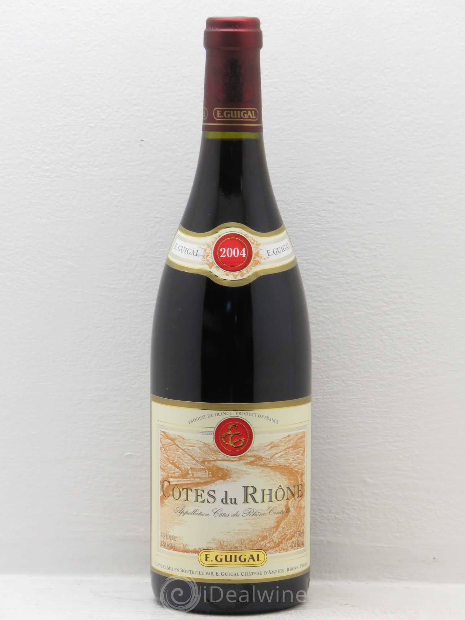 Côtes-du-Rhône Guigal 2004 - Lot de 1 bouteille - 0