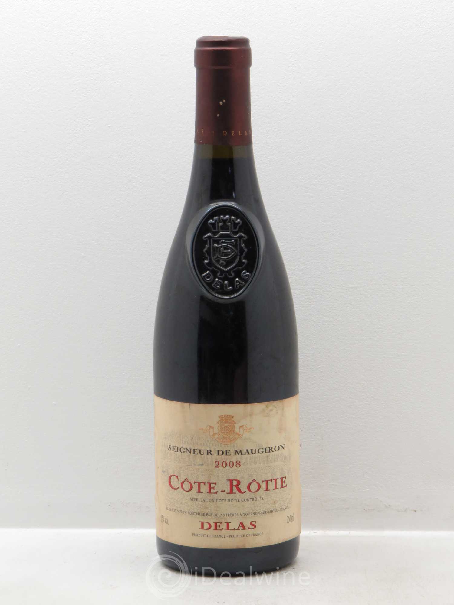 Côte-Rôtie Seigneur de Maugiron Delas Frères 2008 - Lot de 1 bouteille - 0