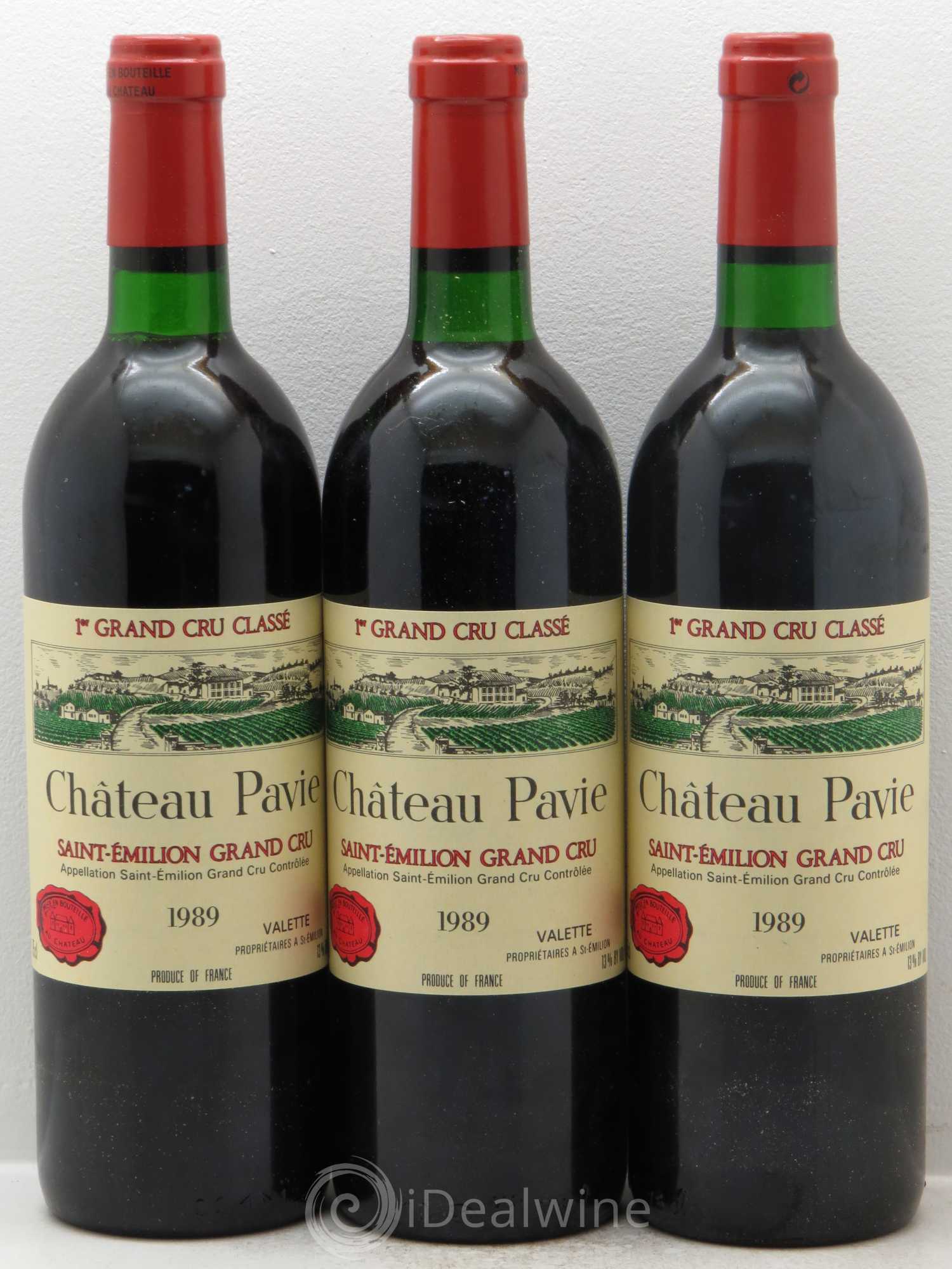 Château Pavie 1er Grand Cru Classé A 1989 - Lot de 12 bouteilles - 4