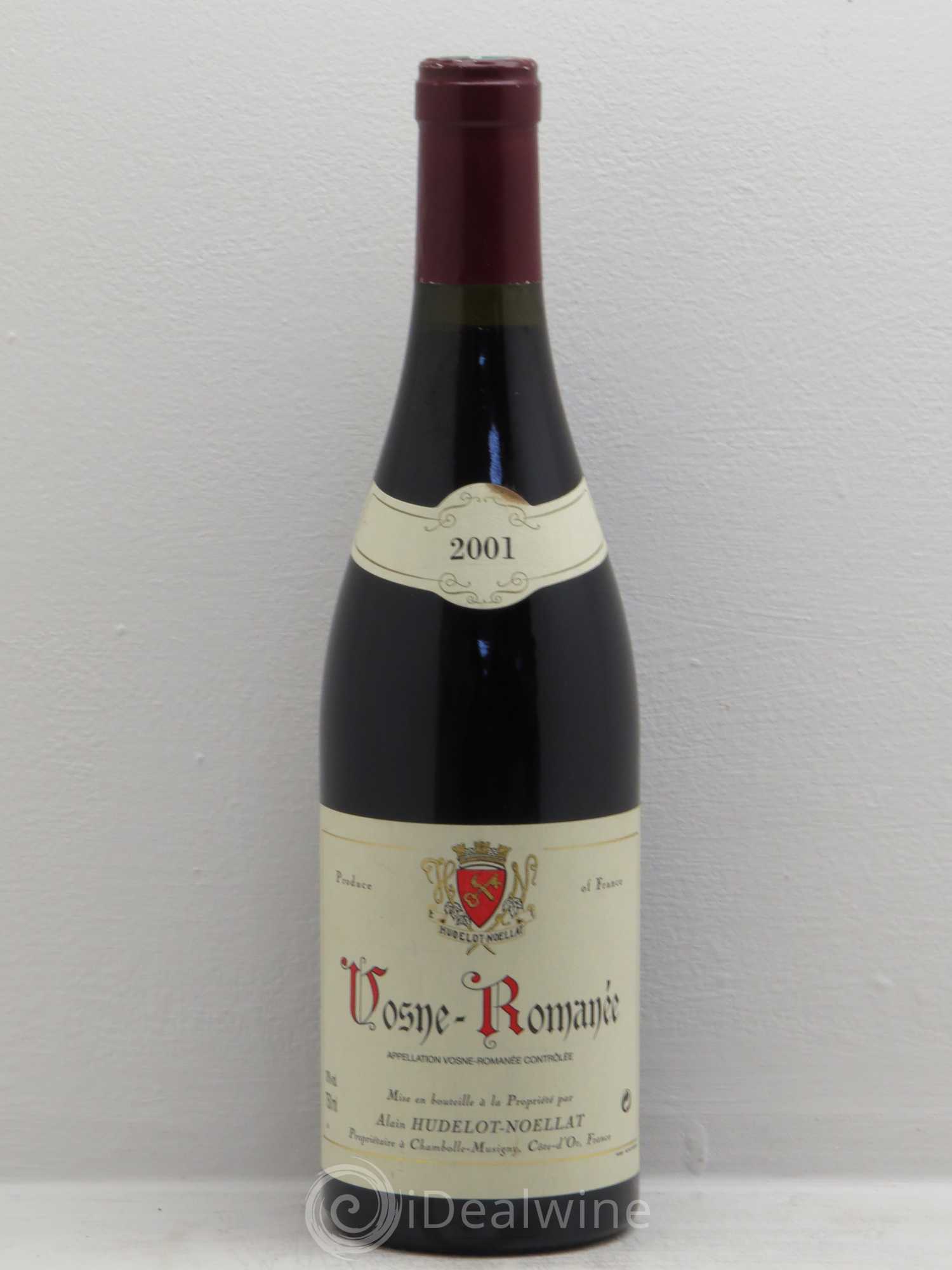 Vosne-Romanée Hudelot-Noëllat 2001 - Lot de 1 bouteille - 0