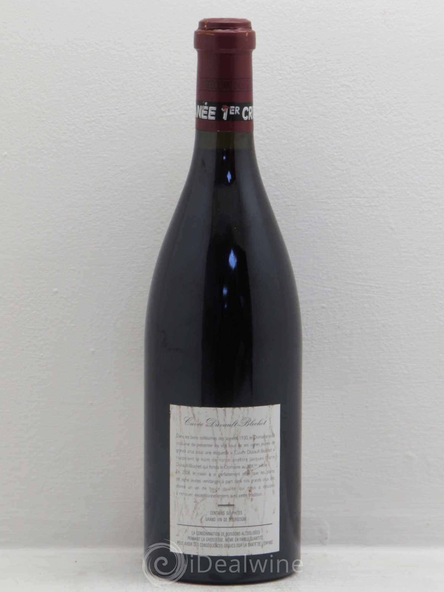 Vosne-Romanée 1er Cru Cuvée Duvault Blochet Domaine de la Romanée-Conti 2008 - Lot de 1 bouteille - 1