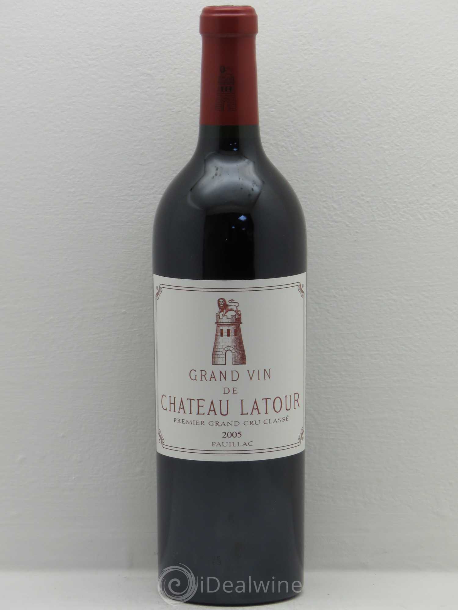 Château Latour 1er Grand Cru Classé 2005 - Lot de 1 bouteille - 0